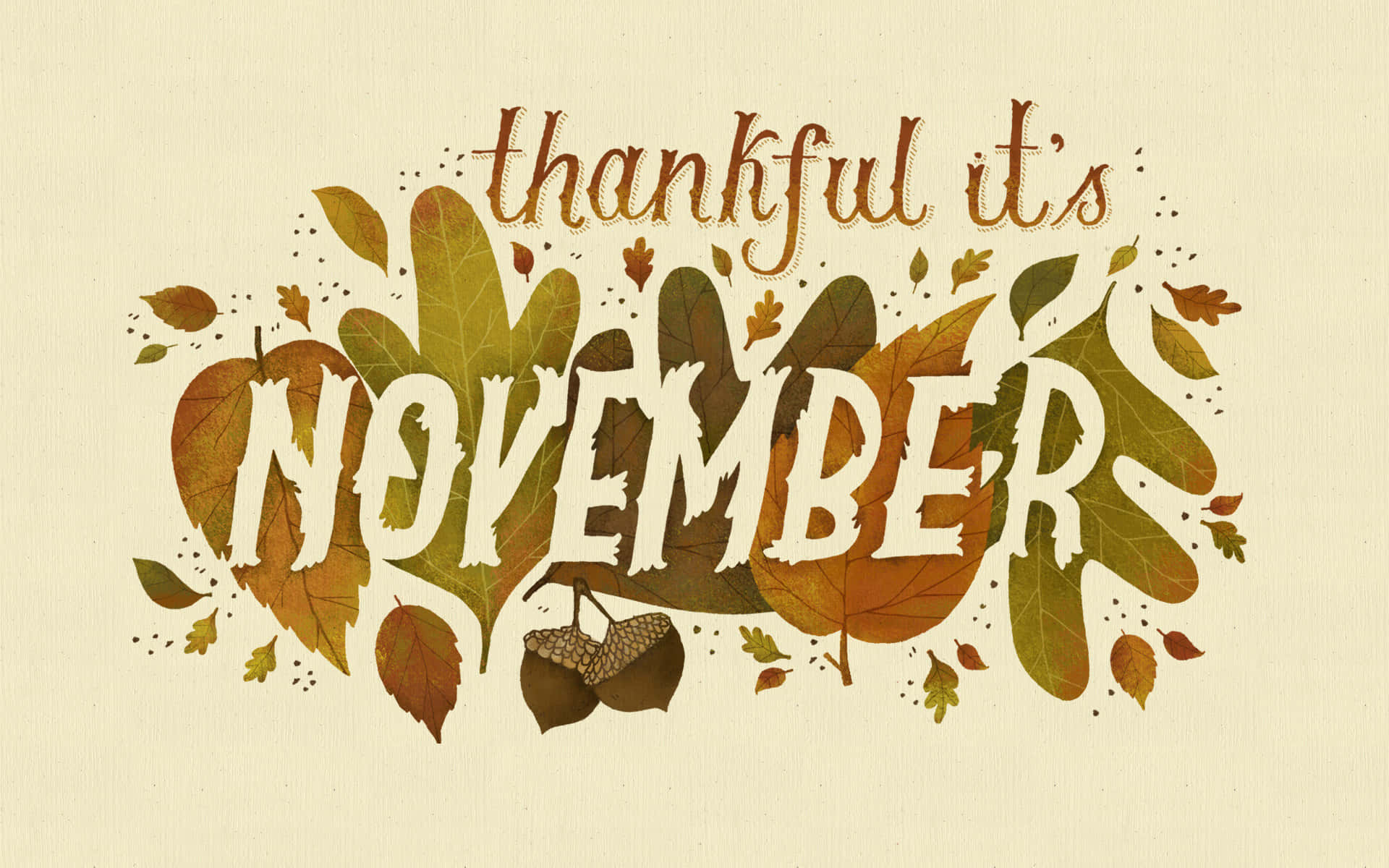 Agradecido Noviembre Lindo Fondos de pantalla