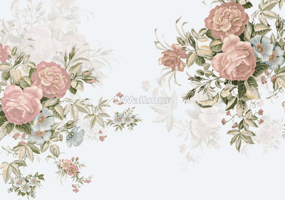 ¡Agrega un toque de rosa a tu hogar con una hermosa decoración floral! Fondos de pantalla