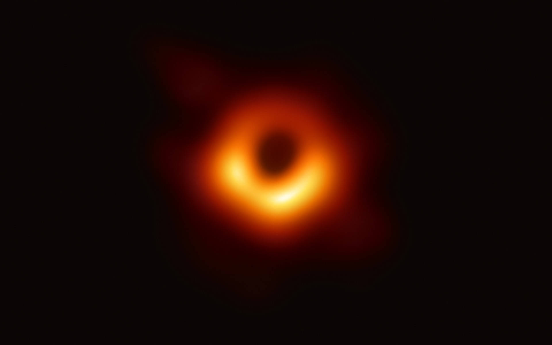 Agujero Negro M87 en 4K Fondos de pantalla