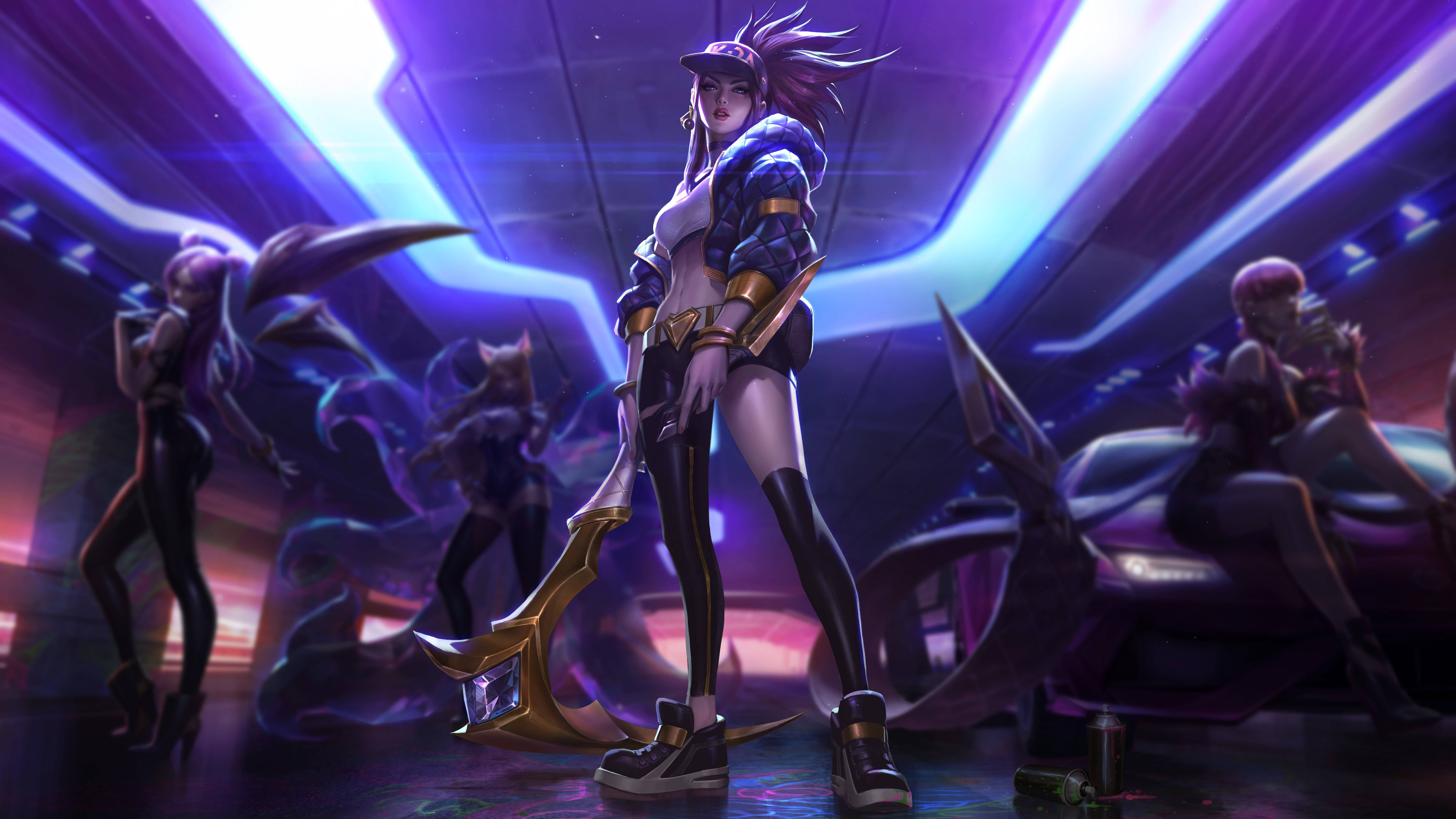 Akali de KDA More MTV Edición Original Fondos de pantalla