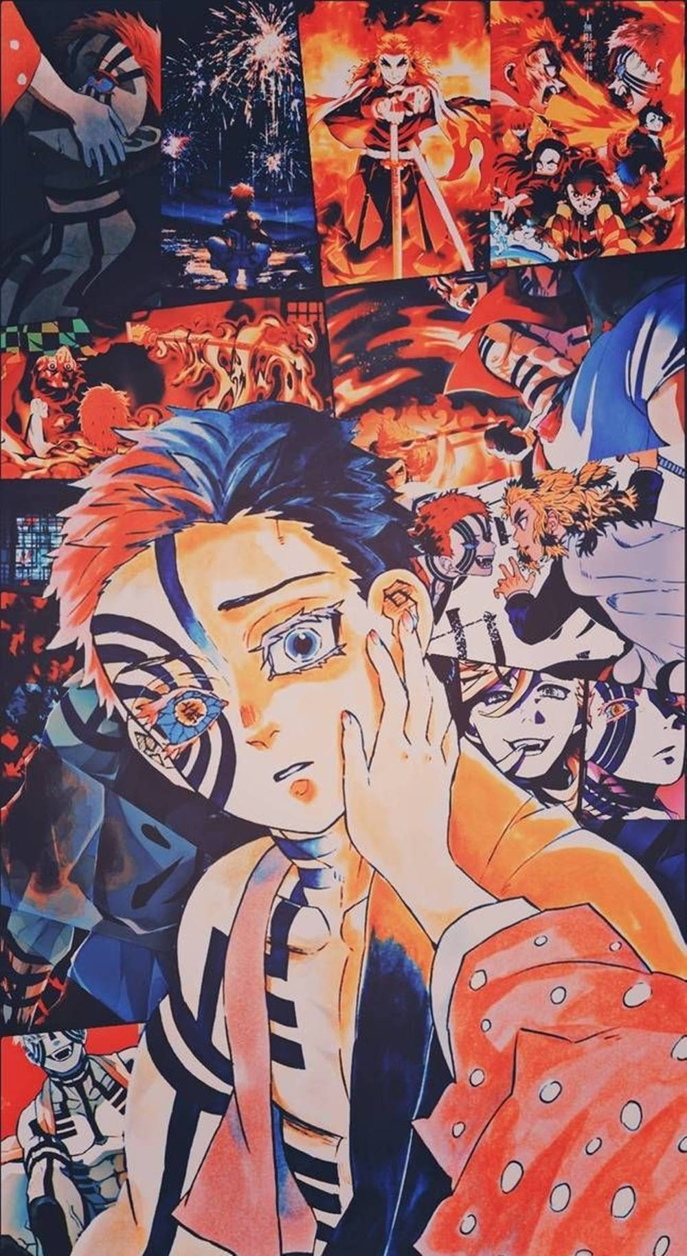 Akaza y Hakuji Soyama de Demon Slayer Fondos de pantalla