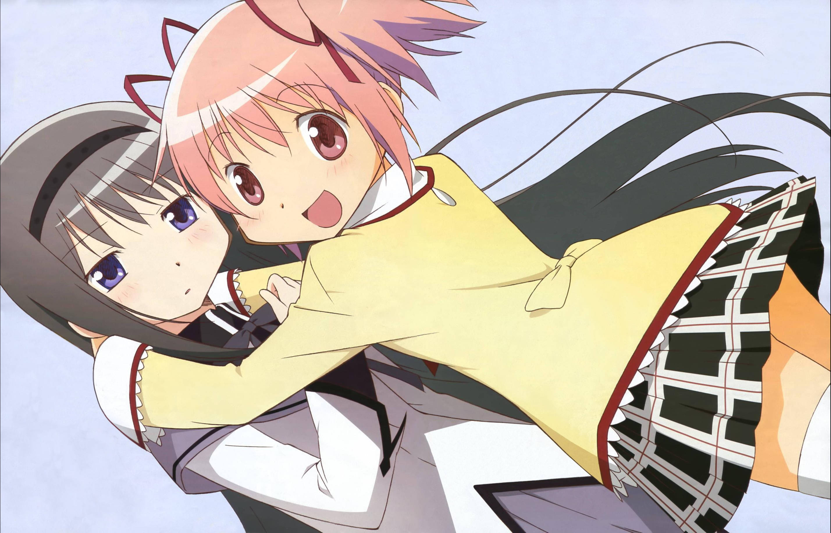Akemi y Kaname, pareja lesbiana del anime Fondos de pantalla