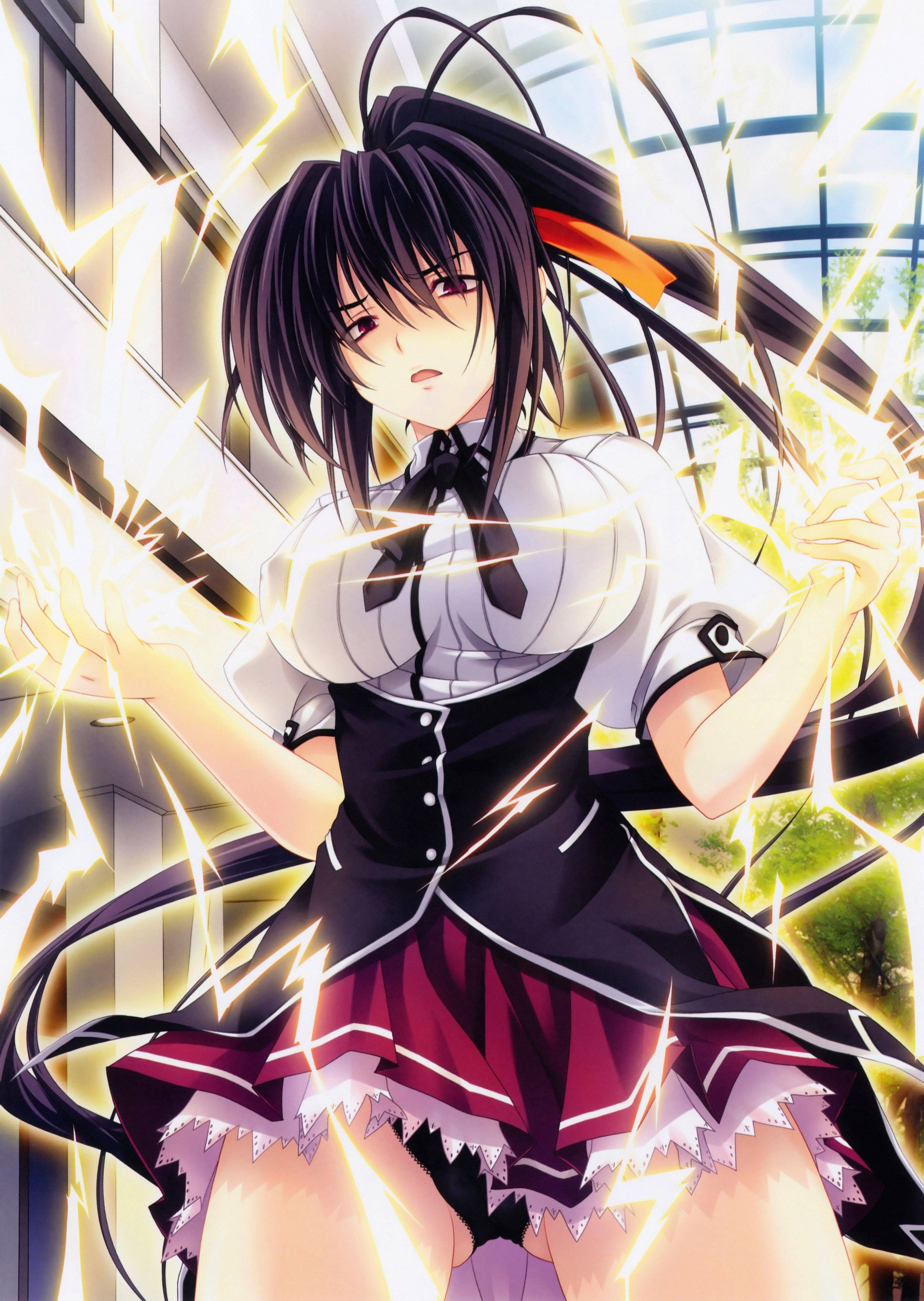 Akeno Thunder Highschool DxD Fondos de pantalla