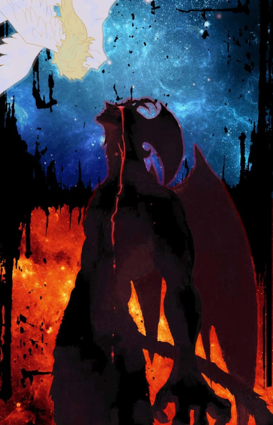 Akira Fudo descubre la verdad de su identidad en Devilman Crybaby Fondos de pantalla