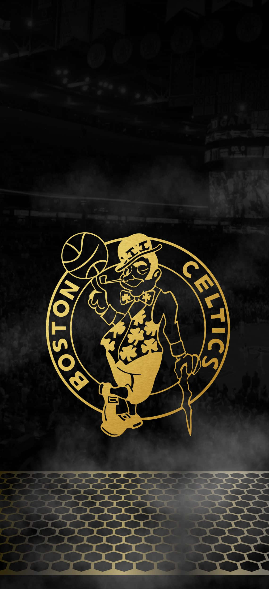 ¡Al Rojo Vivo! Los Boston Celtics Dominan el Centro Fondos de pantalla