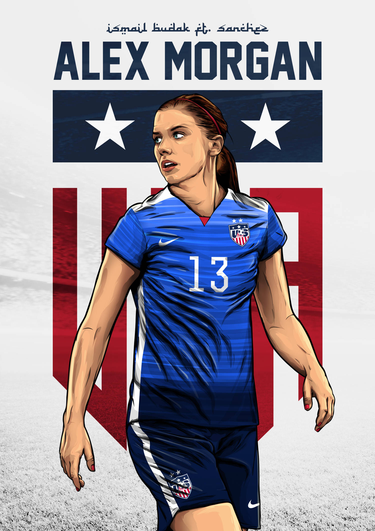 Alex Morgan Arte Digital Fondos de pantalla