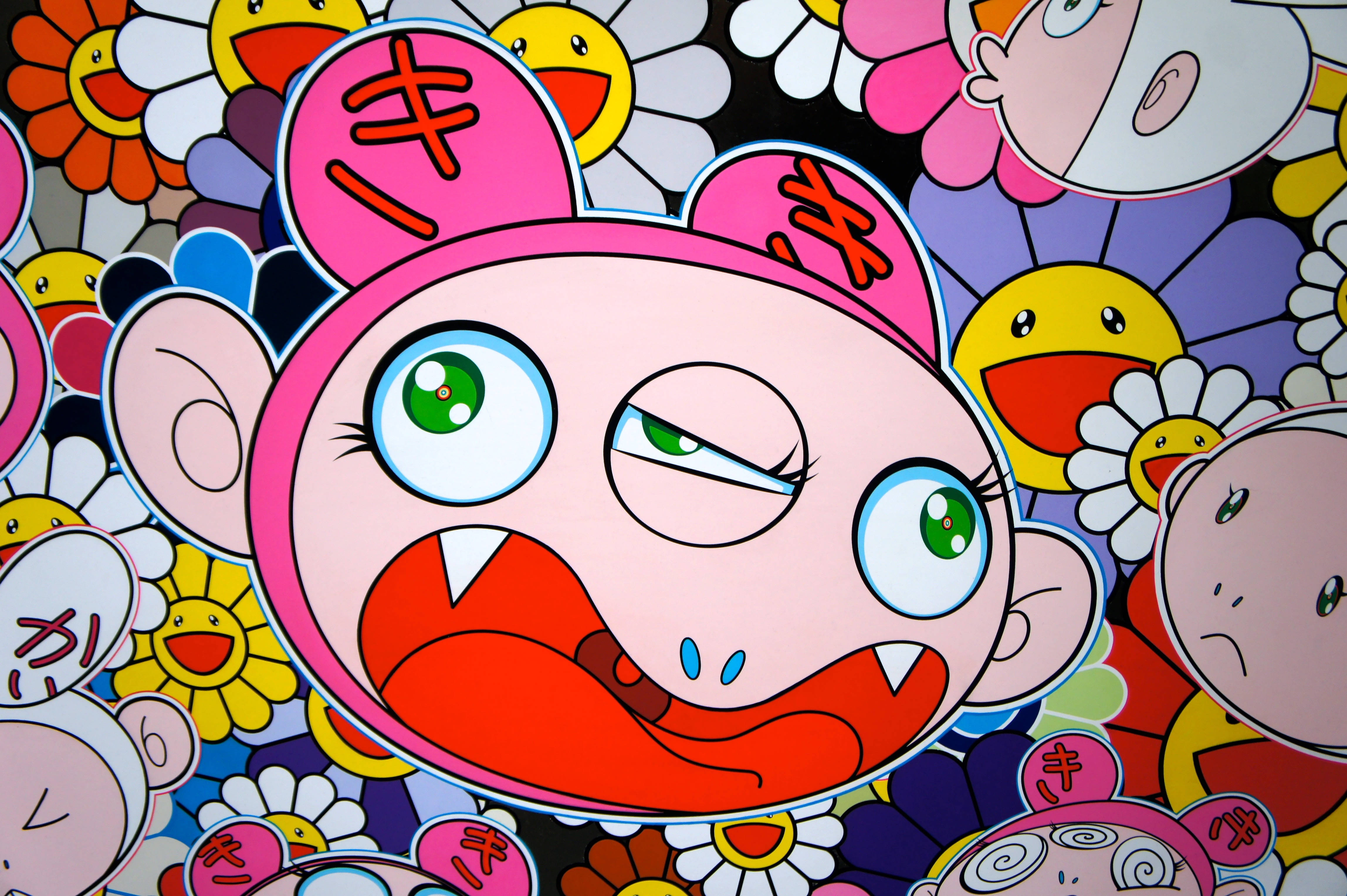 Alien 4K de Takashi Murakami Fondos de pantalla