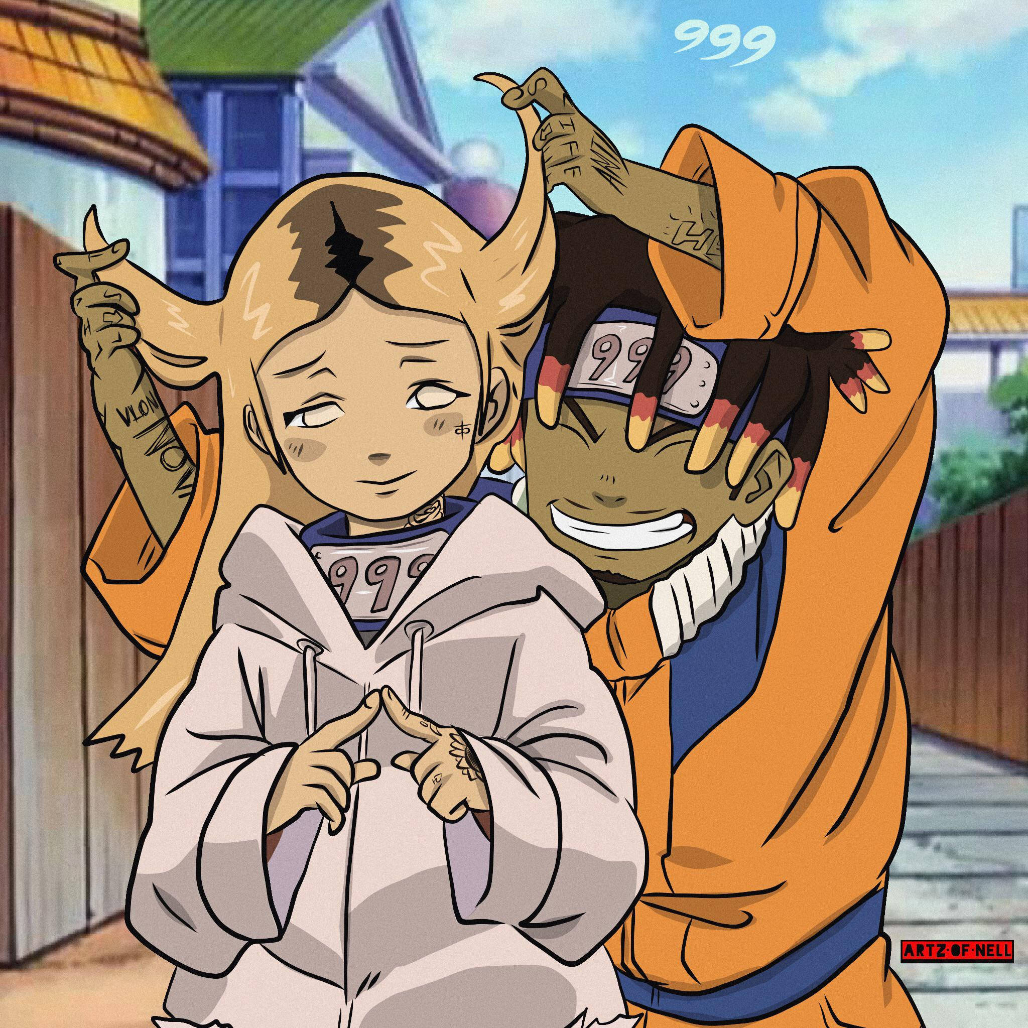 Ally y Juice Wrld Anime Naruto Fondos de pantalla