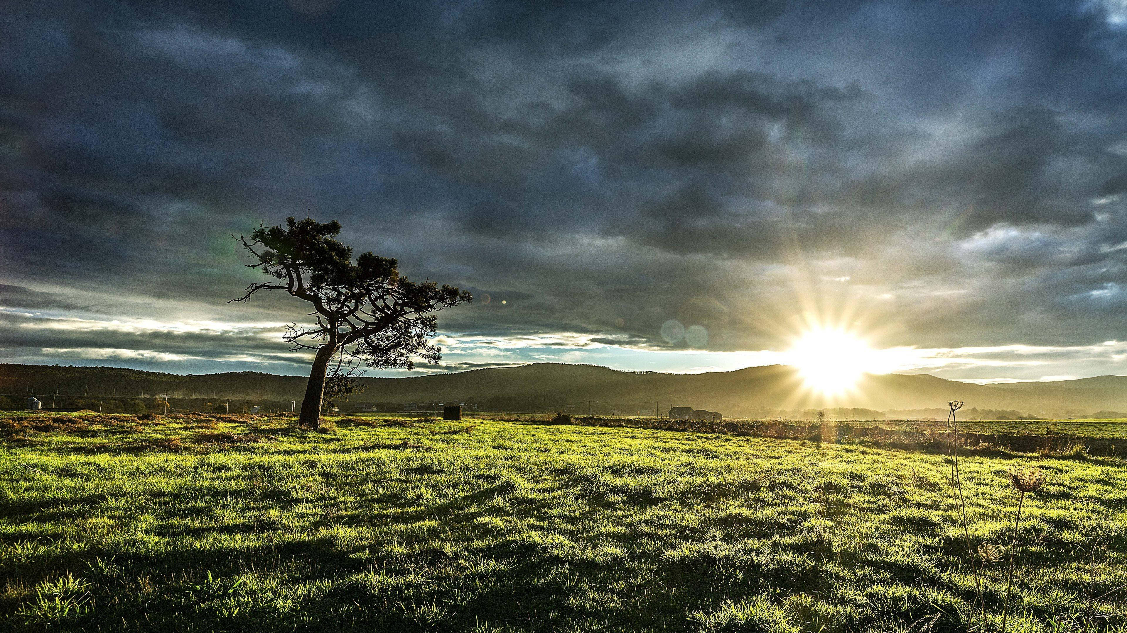 Amanecer en 4K Ultra HD 2160p Fondos de pantalla