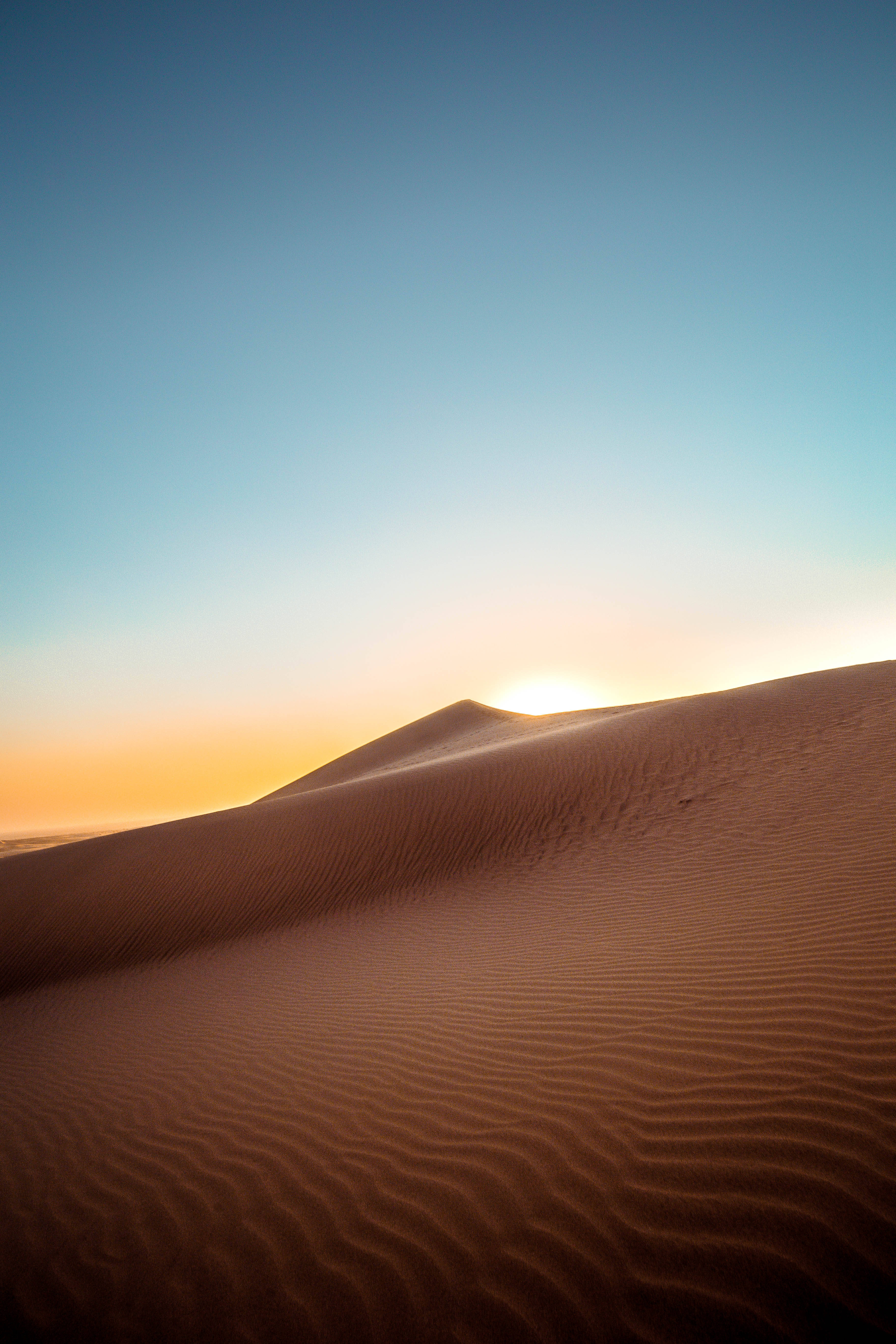 Amanecer en el Desierto Egipcio Fondos de pantalla
