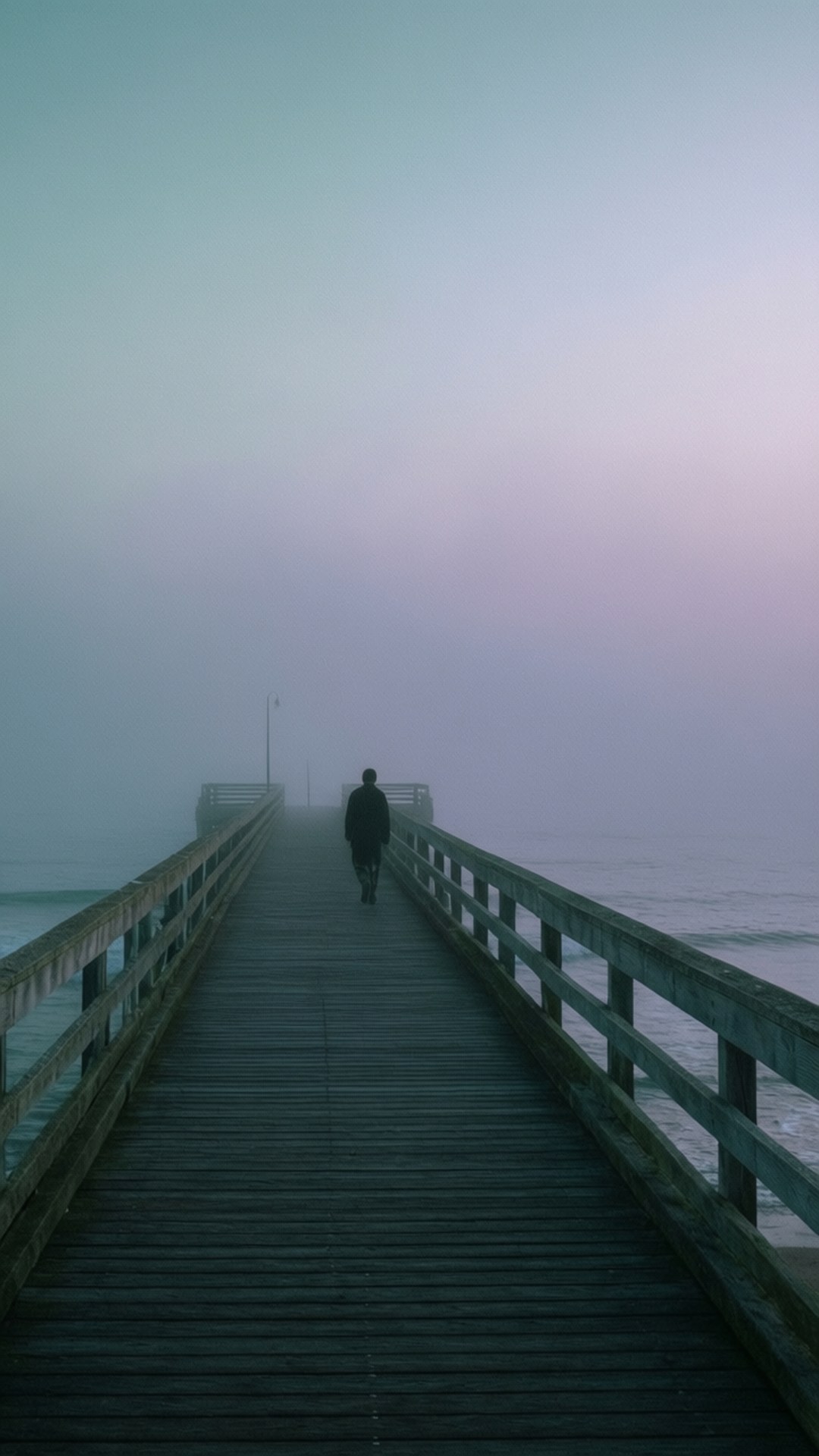 Amanecer en el Muelle Brumoso Fondos de pantalla