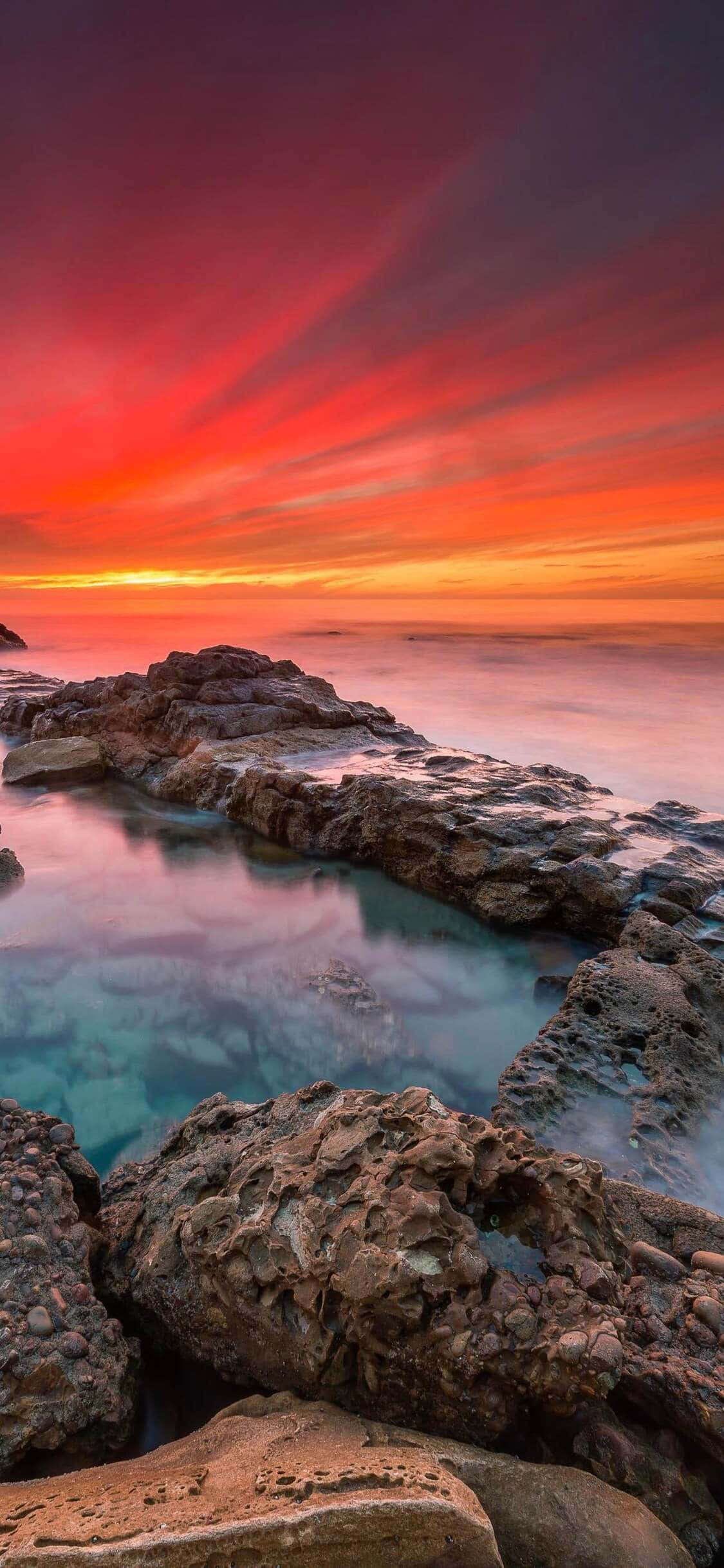 Amanecer en la Costa de California Fondos de pantalla