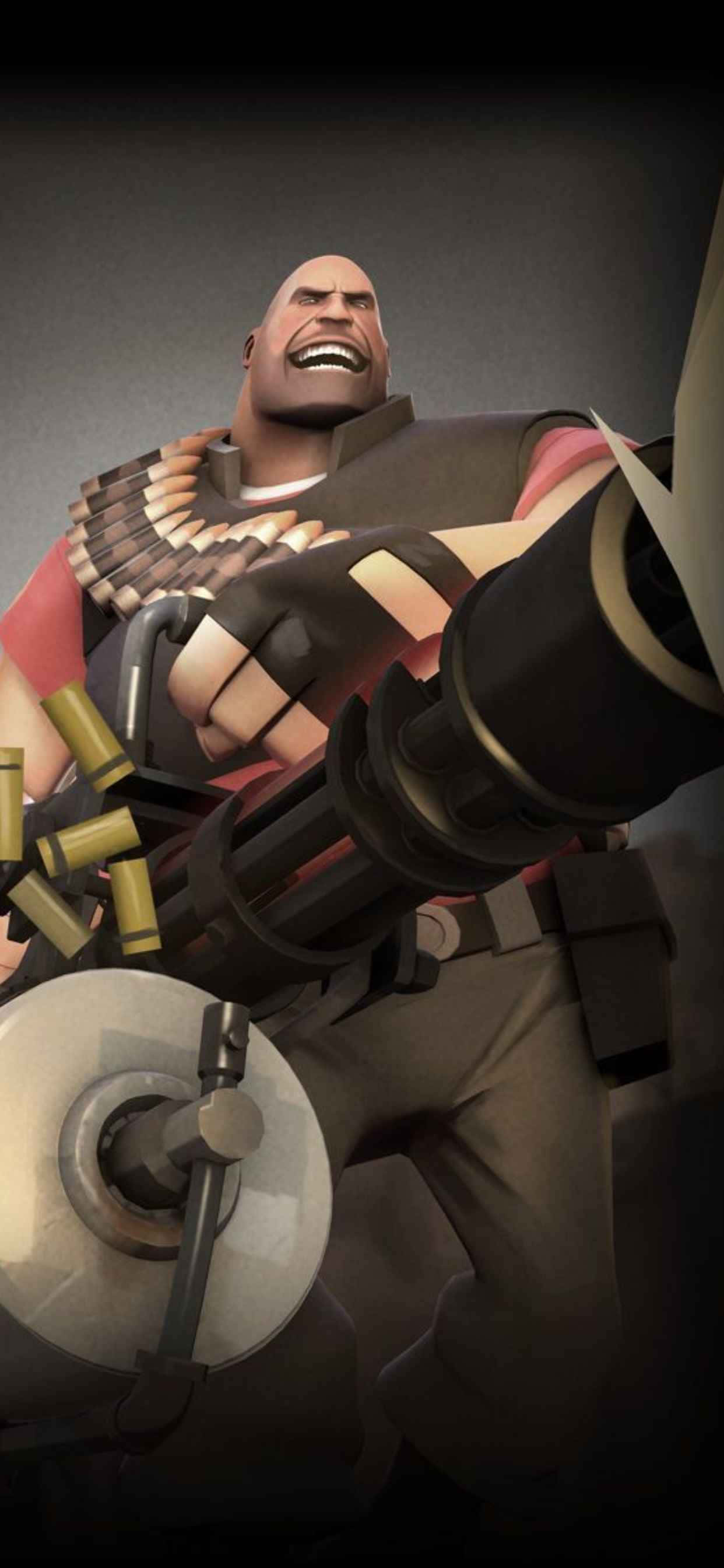 Ametralladora pesada fondo para iPhone XS Max Team Fortress 2 Fondos de pantalla