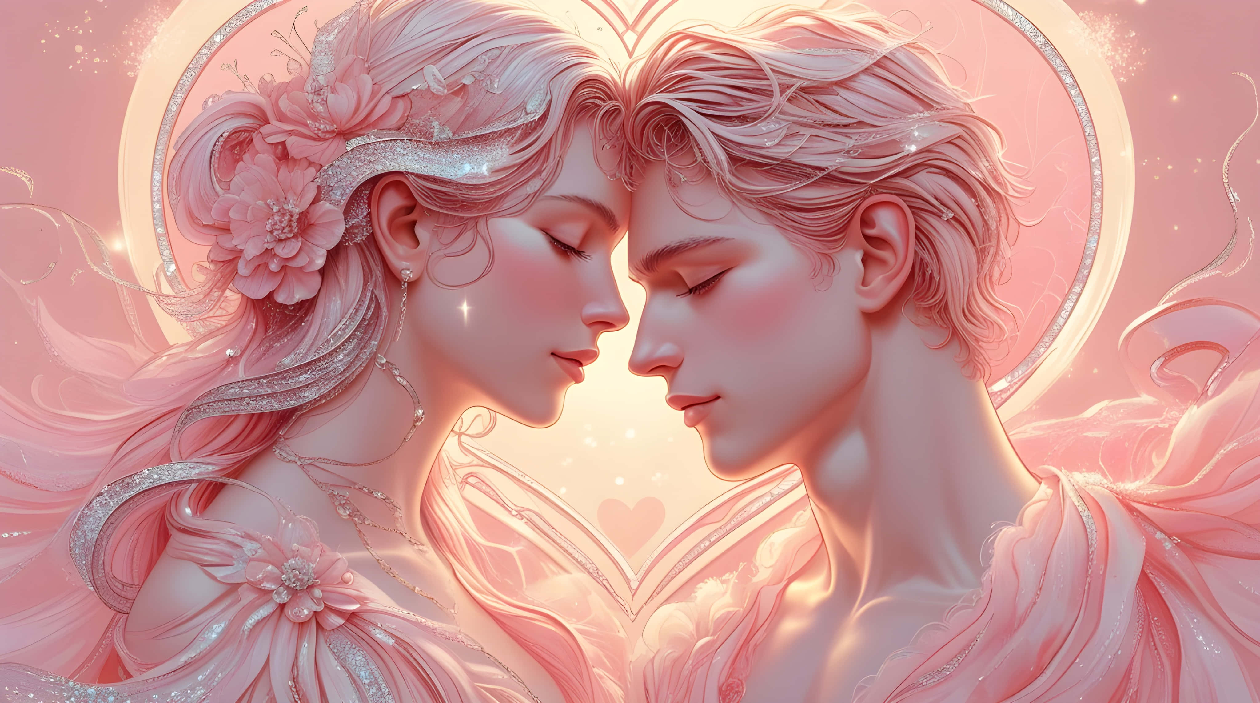 Amor de una hermosa pareja Fondos de pantalla
