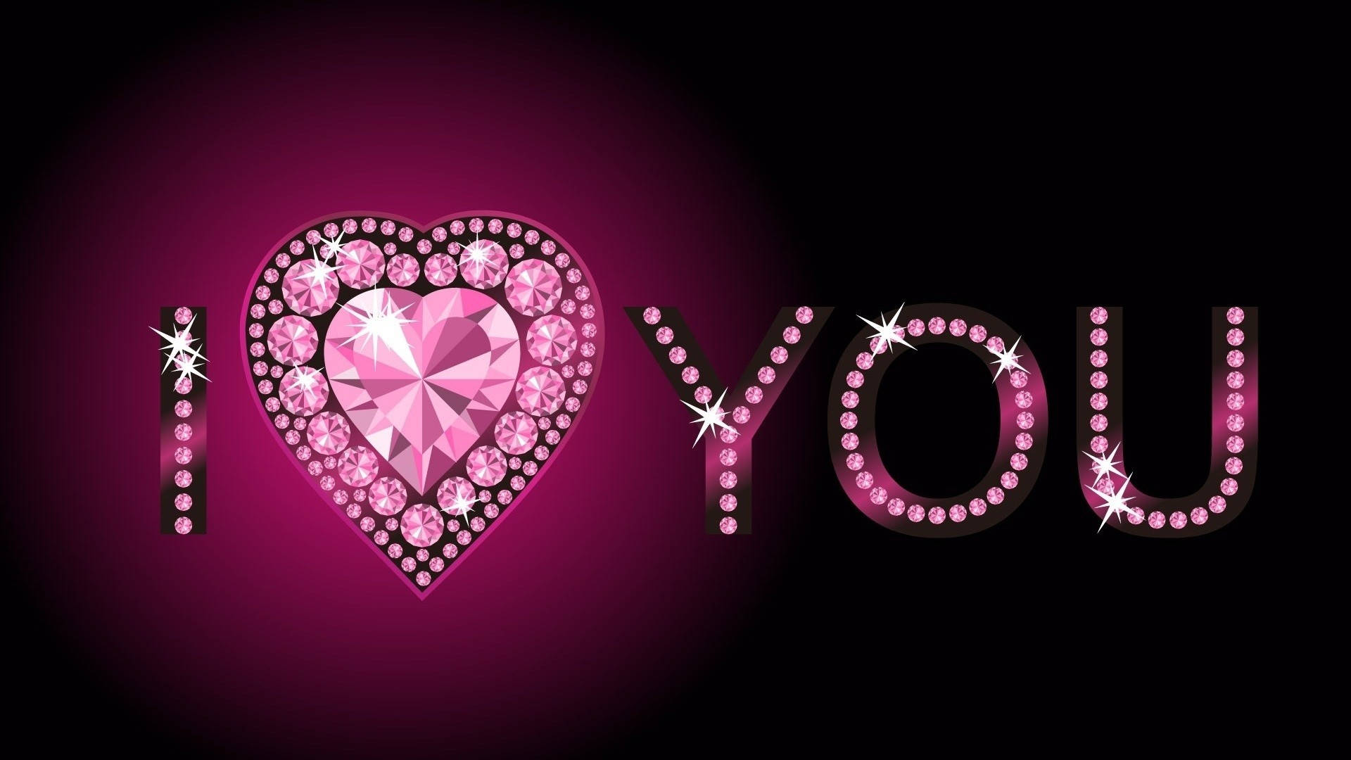 Amor Lindo Diamante Rosa Fondos de pantalla