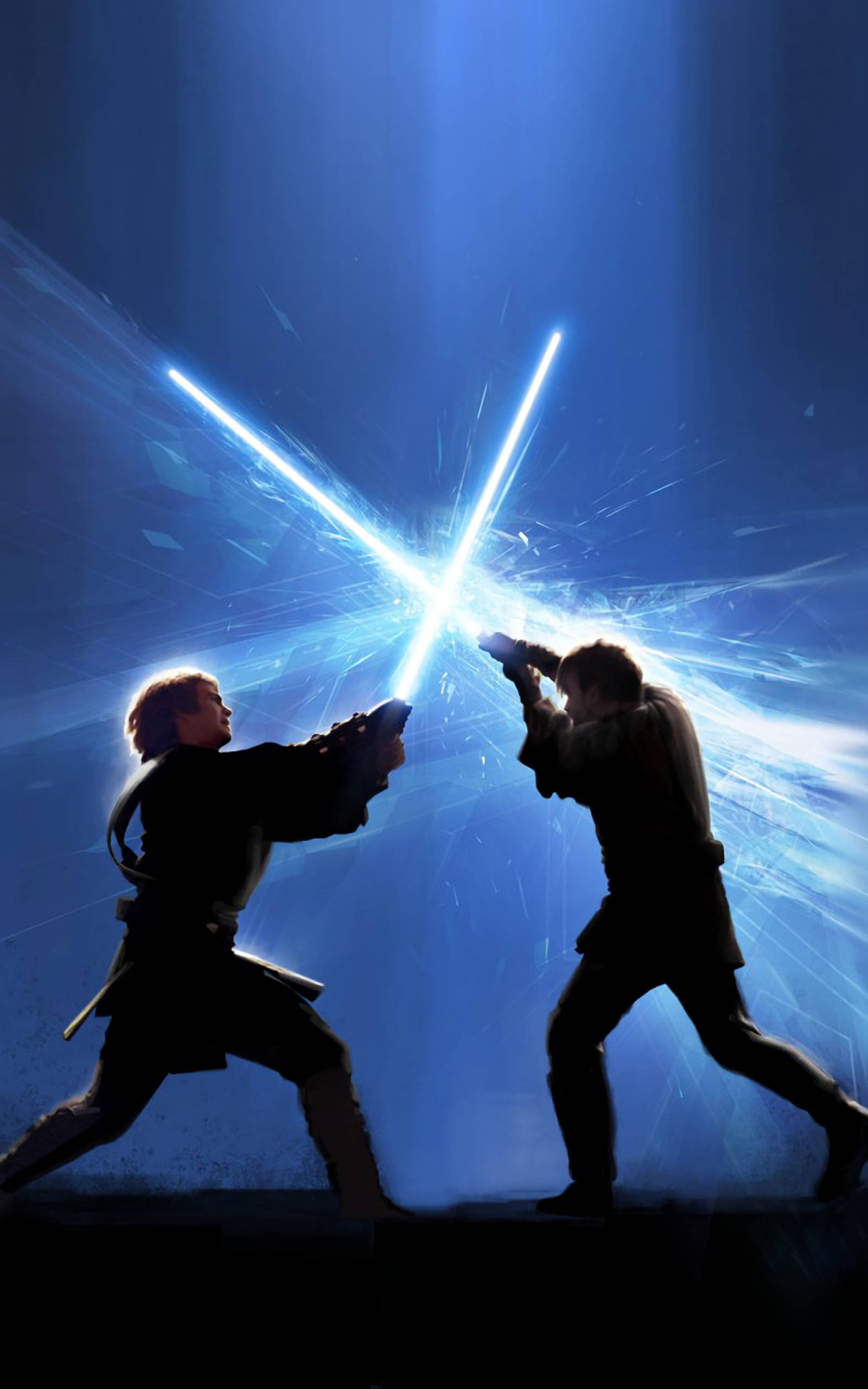 Anakin vs Obi-Wan Star Wars Tablet Fondos de pantalla