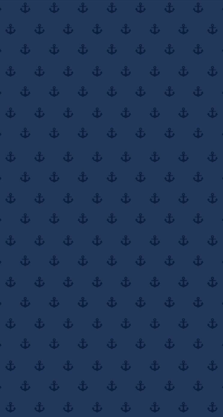 Ancla Pequeña Estética Azul Oscuro HD Fondos de pantalla