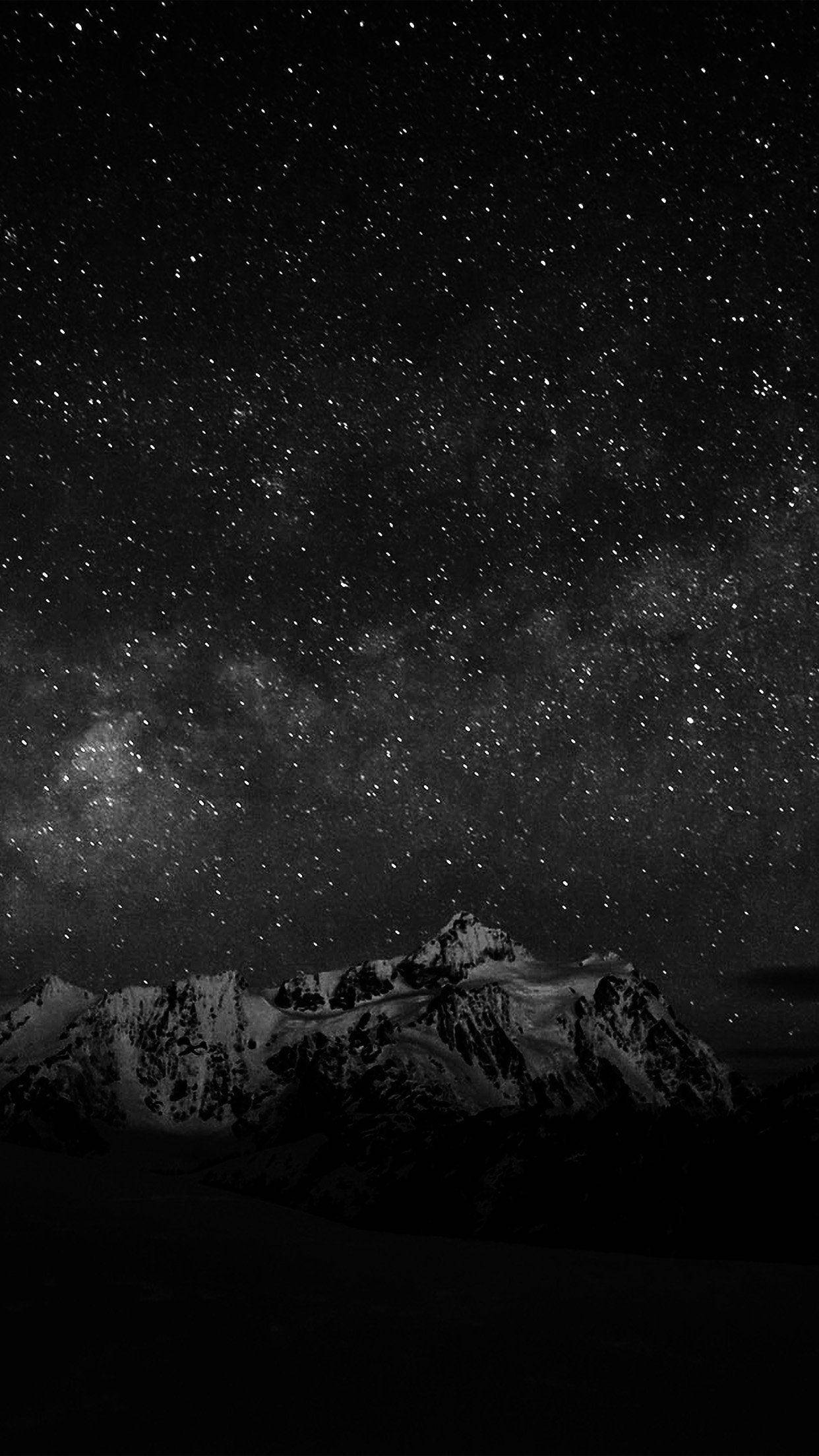 Android Oscuro Noche Estrellada Fondos de pantalla