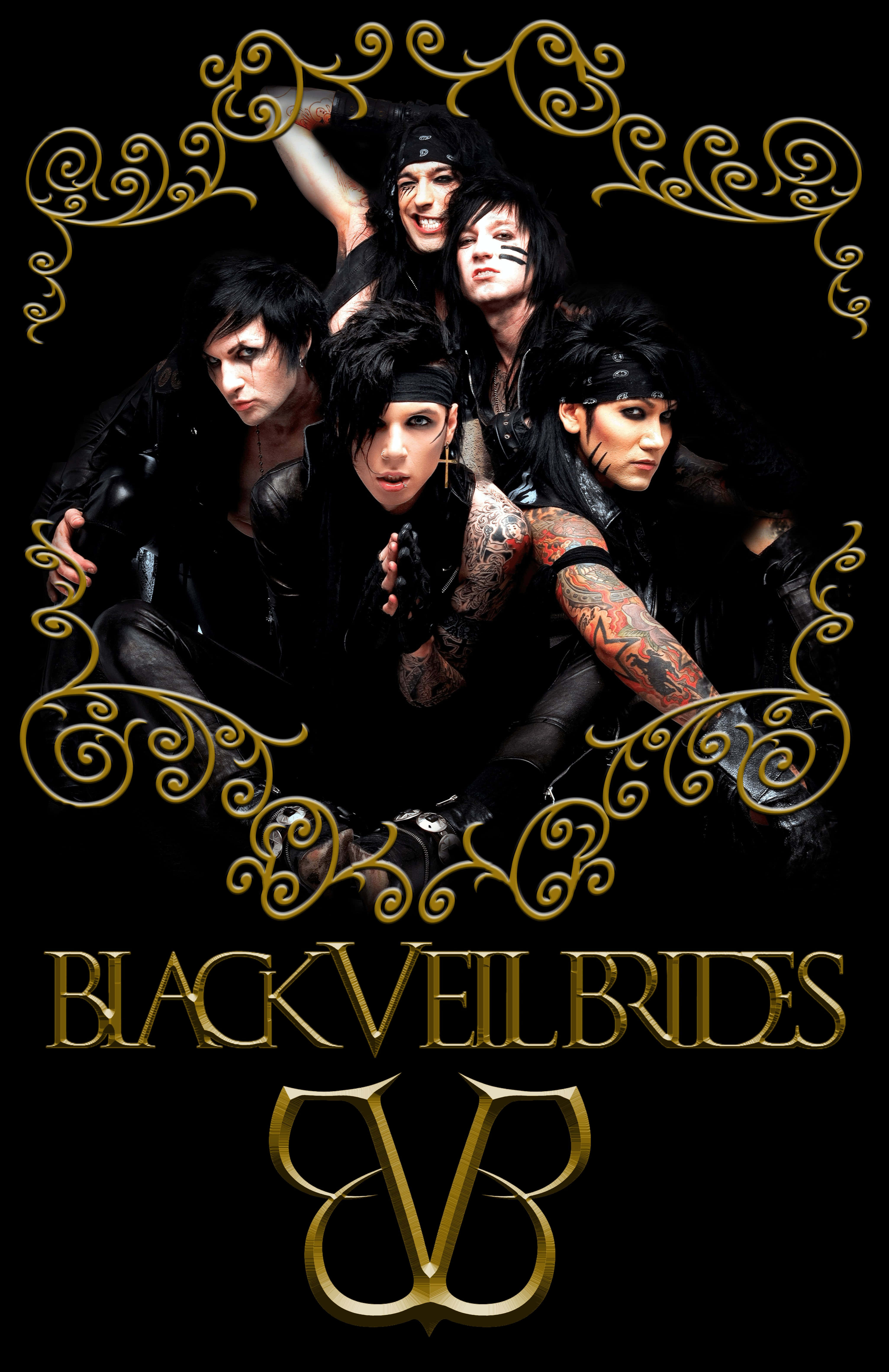 Andy Biersack de Black Veil Brides Fondos de pantalla