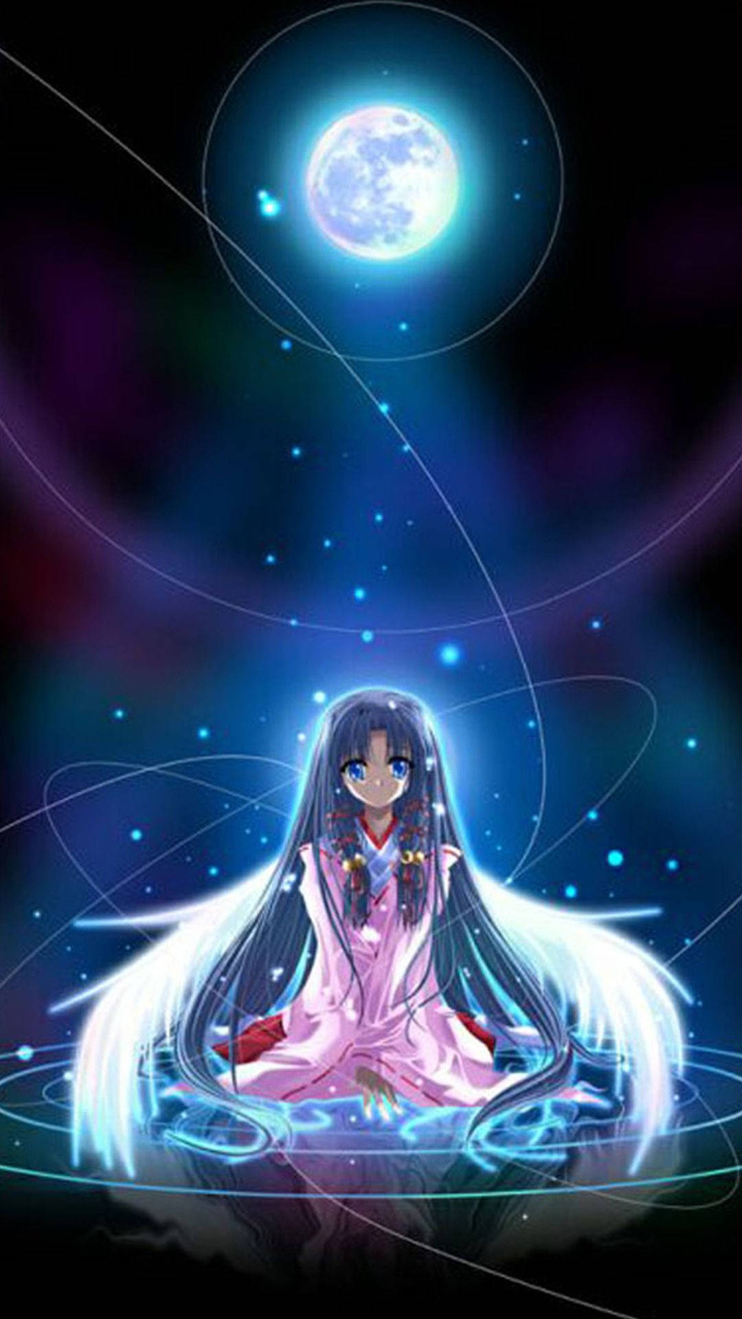 Ángel Caído en una Galaxia Linda Fondos de pantalla