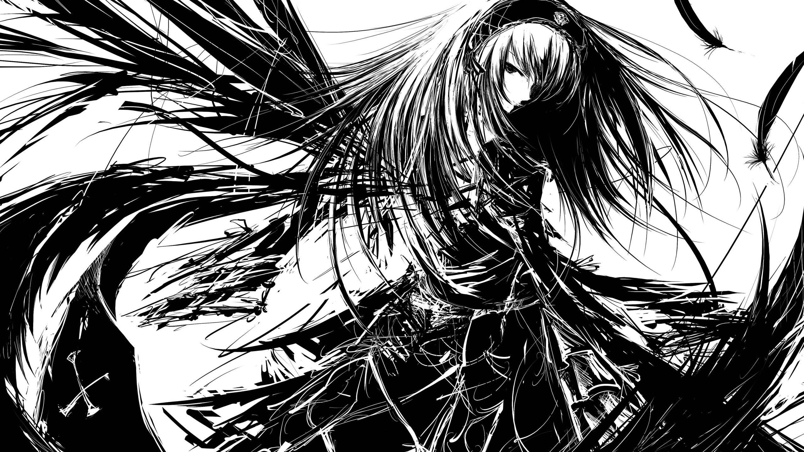 Ángel caído oscuro anime PFP Fondos de pantalla