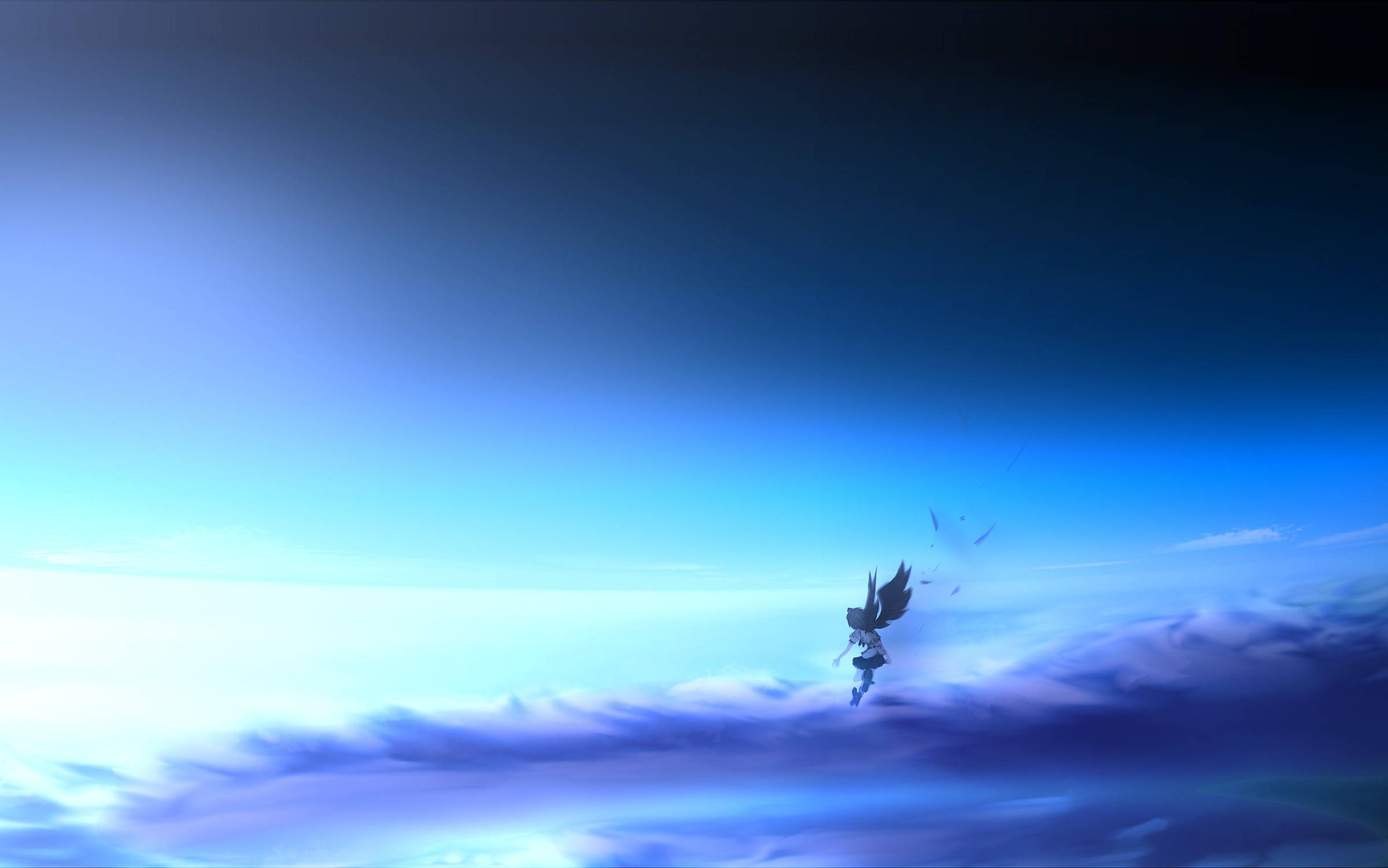 Ángel de anime sin derechos de autor Fondos de pantalla