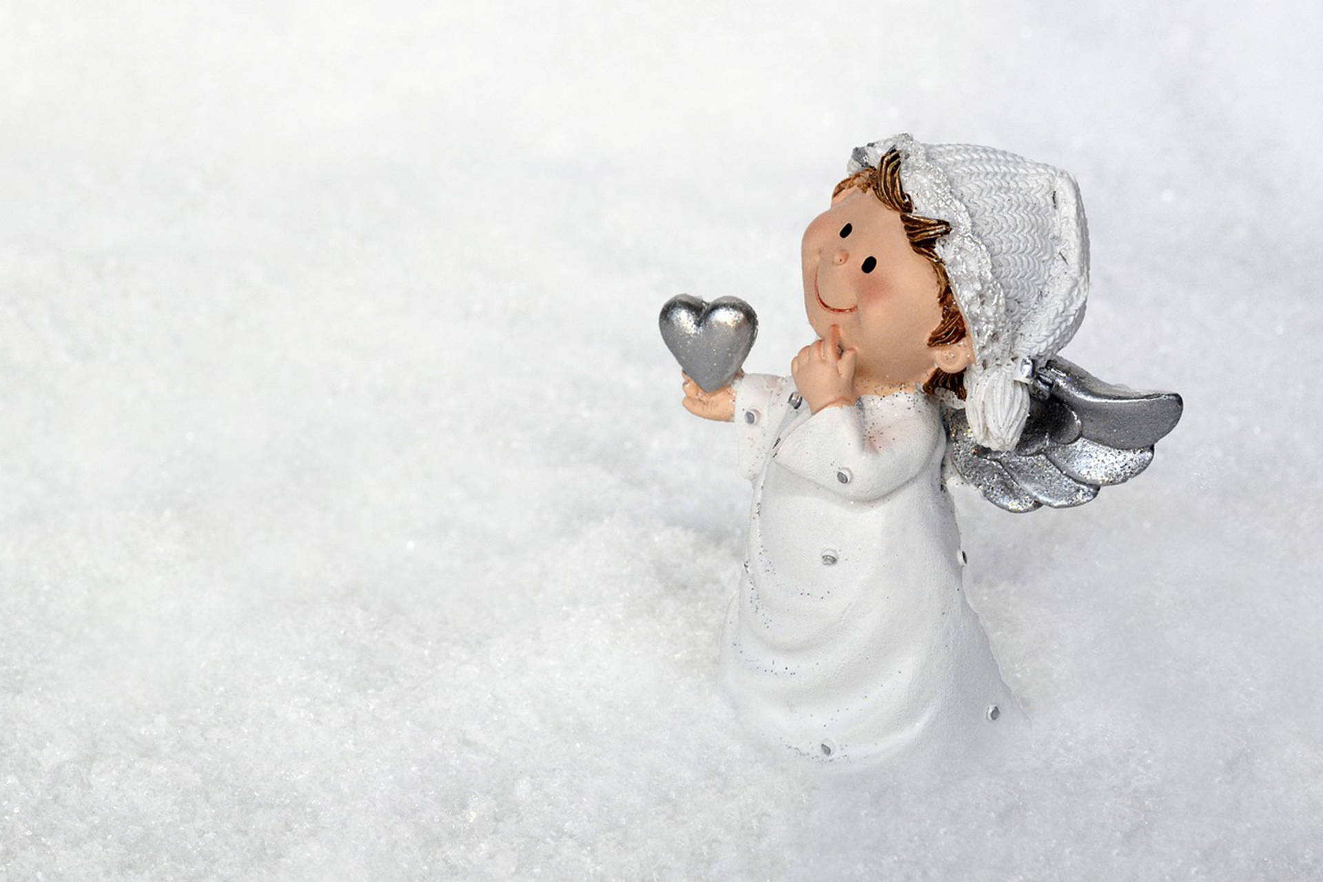 Ángel de Navidad adorable Fondos de pantalla