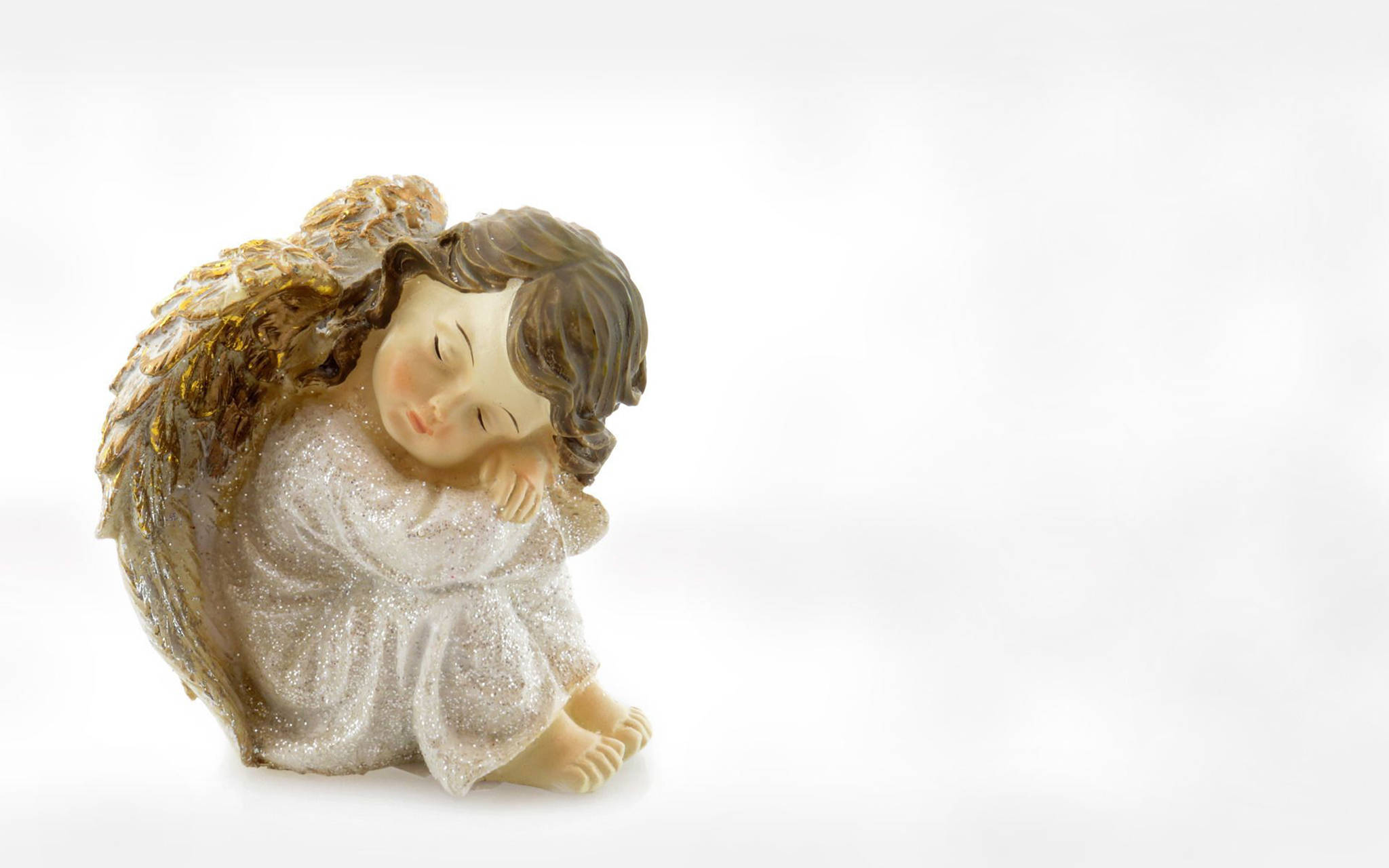 Ángel de Navidad Durmiendo Fondos de pantalla