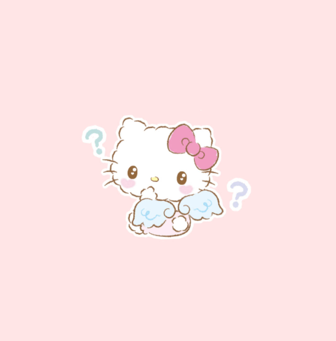 Ángel Hello Kitty Estética Fondos de pantalla