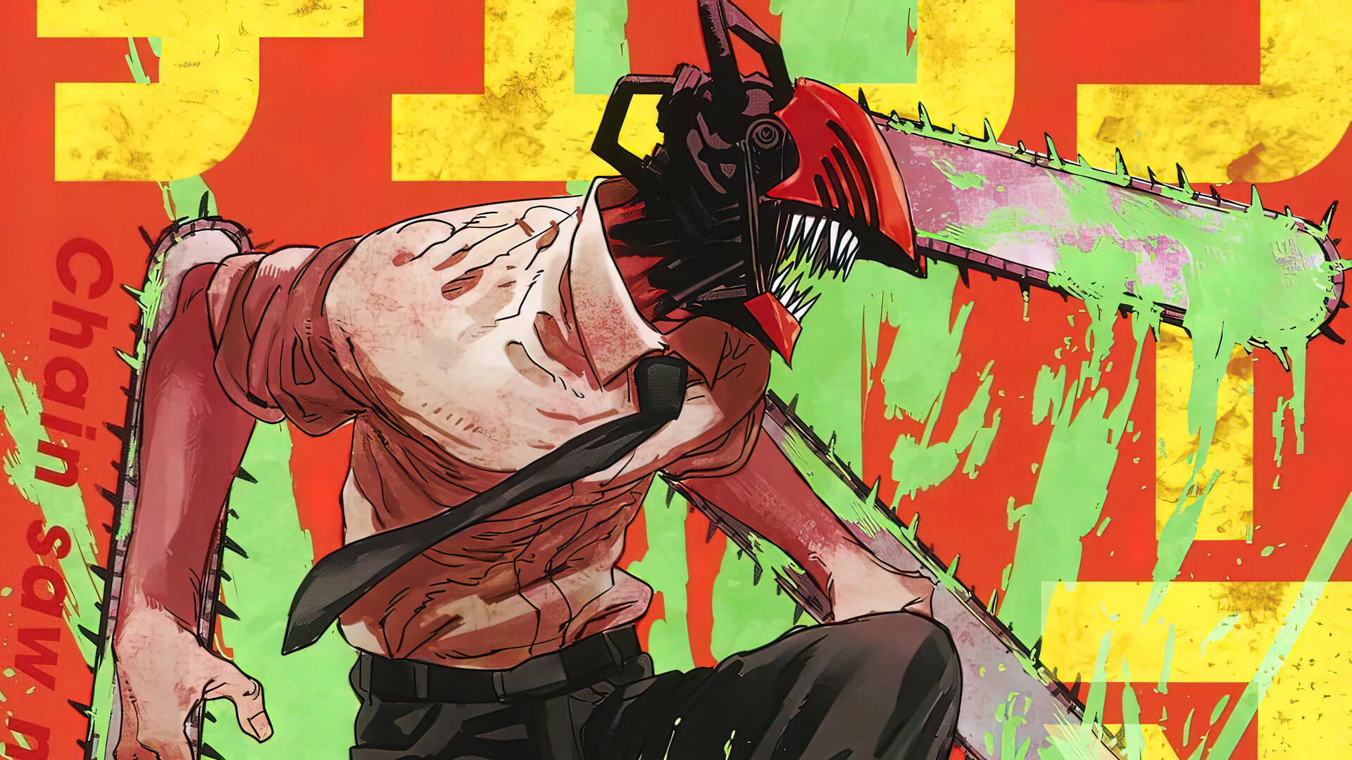 Anime Chainsaw Man Denji Fondos de pantalla