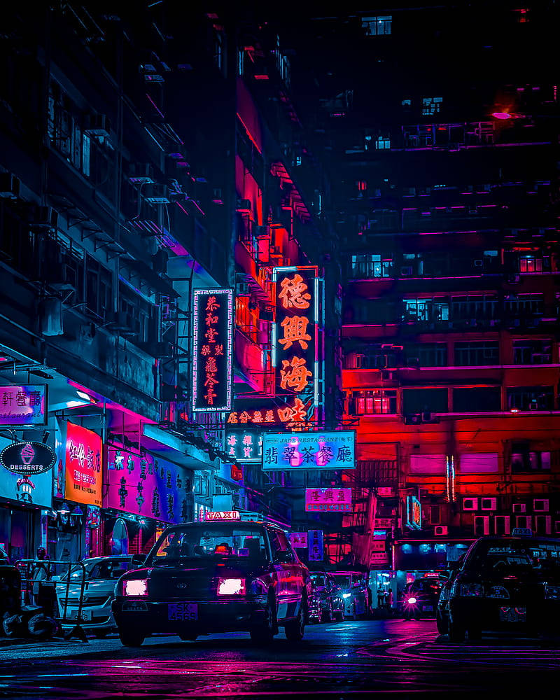 Anime Estético Callejero para iPhone Fondos de pantalla