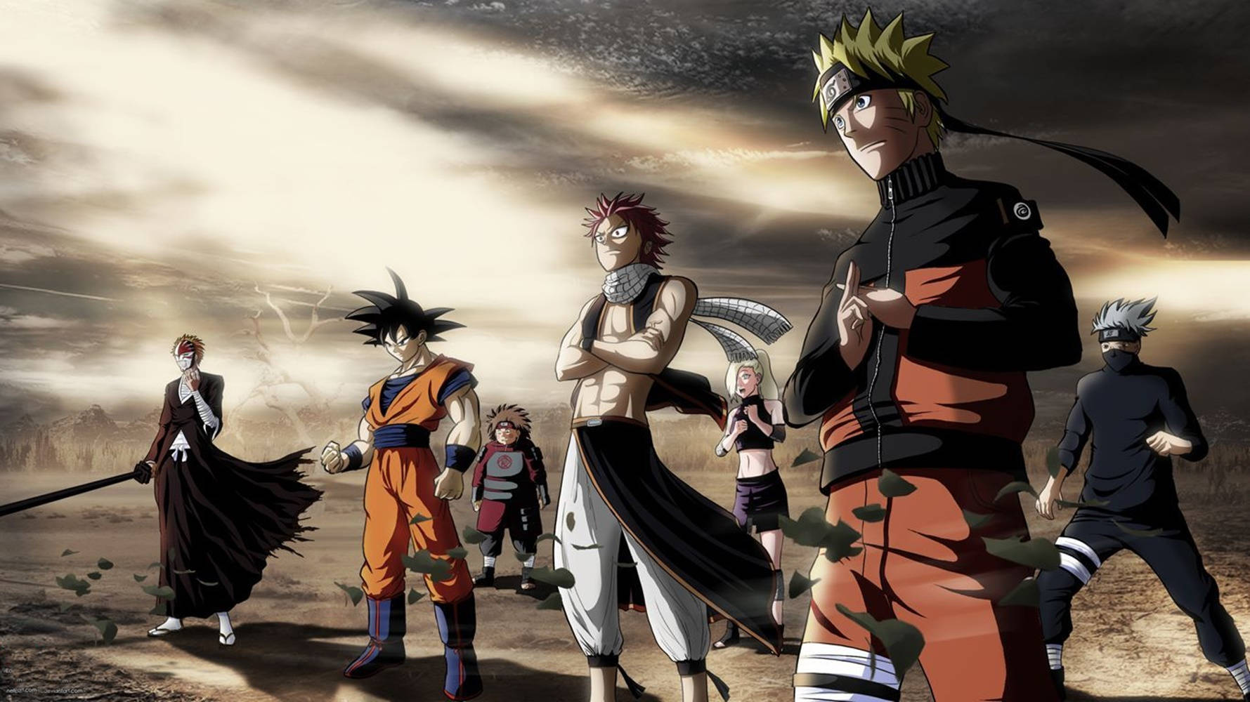 Anime Naruto y otros personajes shonen Fondos de pantalla