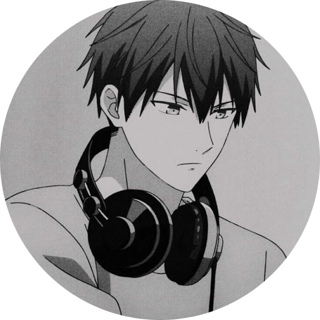 Anime Negro con Audífonos Fondos de pantalla