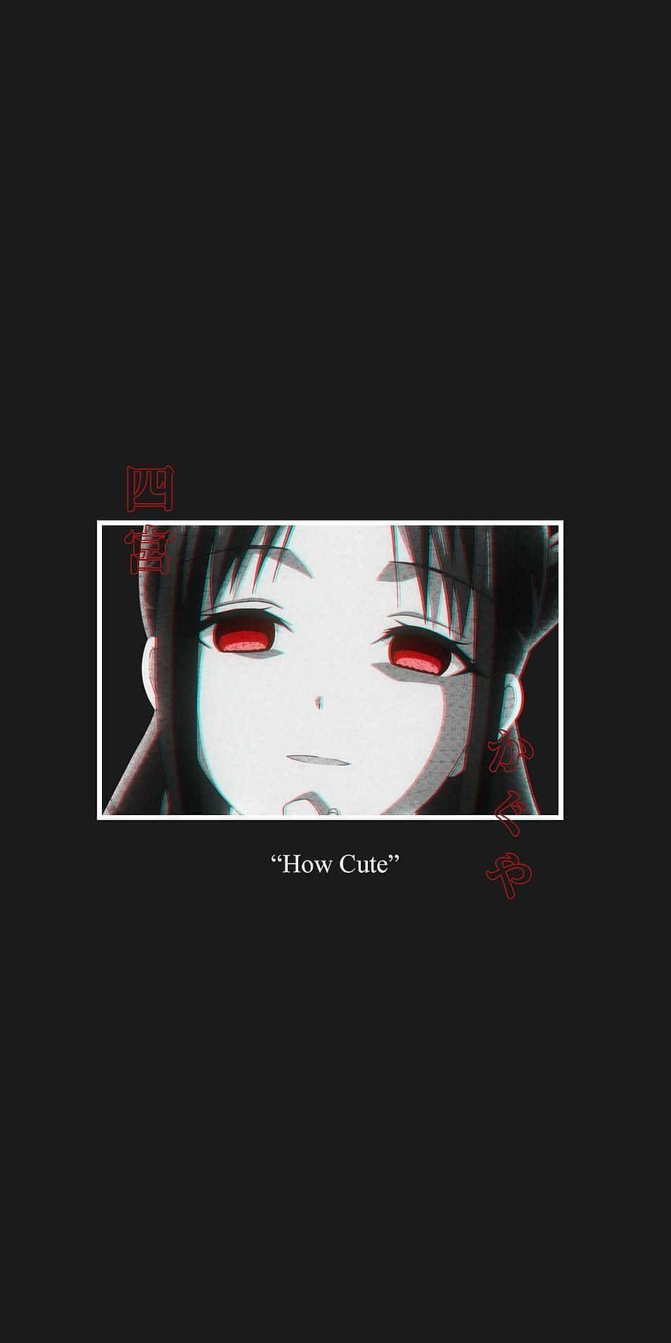 Anime oscuro estético Kaguya Shinomiya Fondos de pantalla