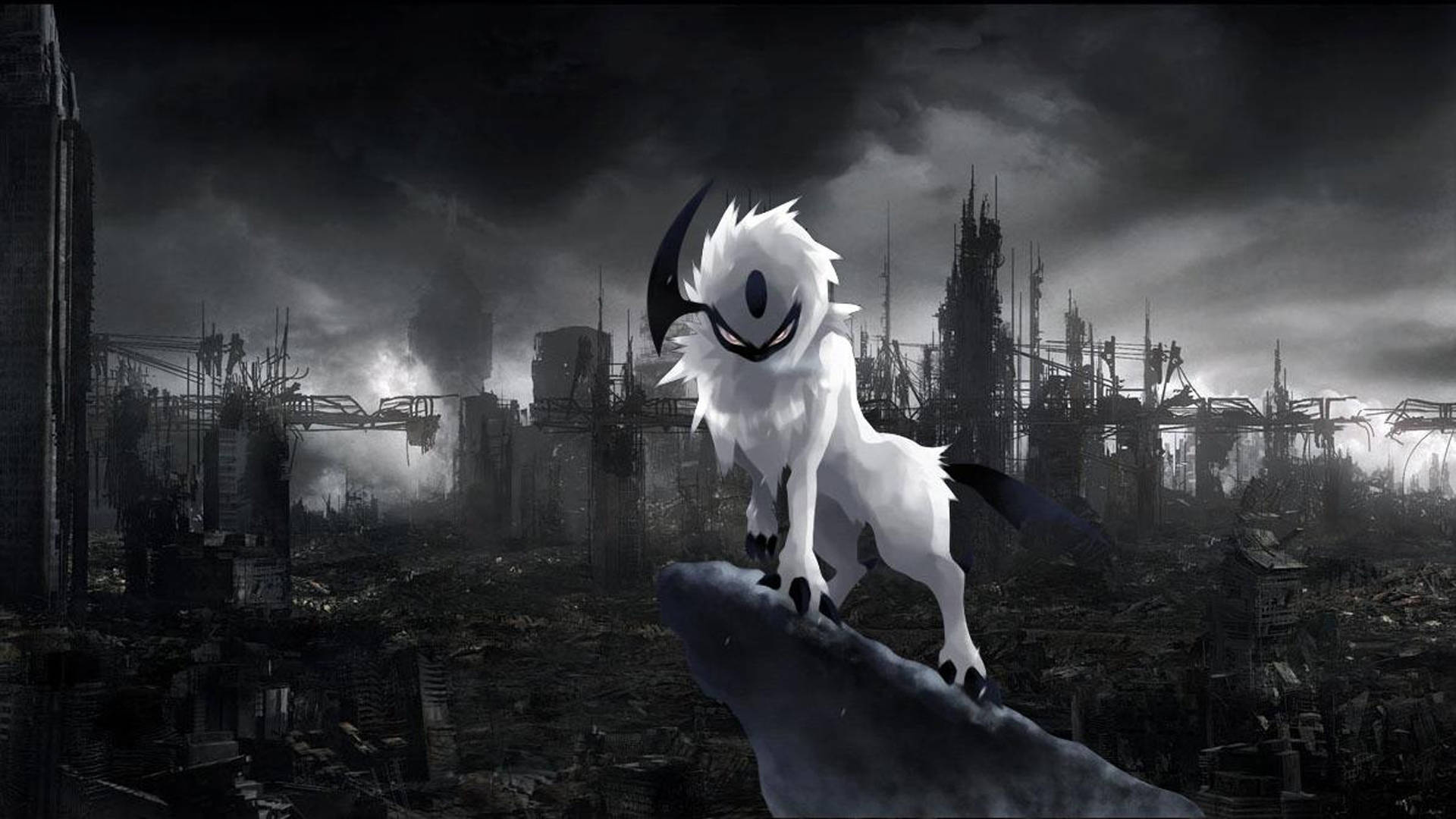 Anime Oscuro Pokémon Absol Fondos de pantalla