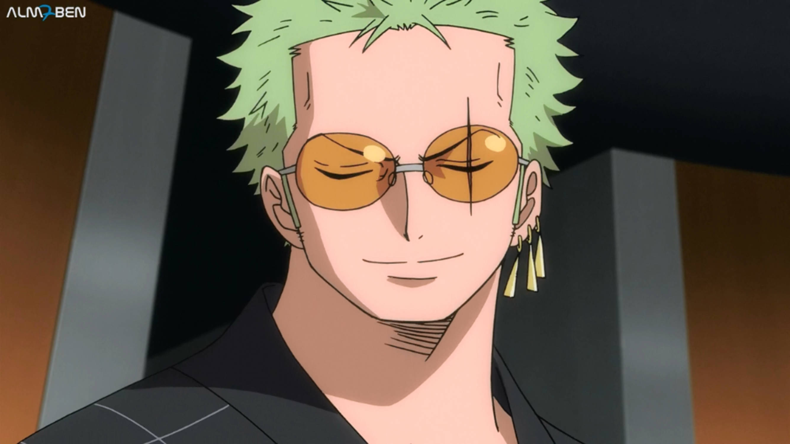Anime Roronoa Zoro PFP con Lentes de Sol Fondos de pantalla