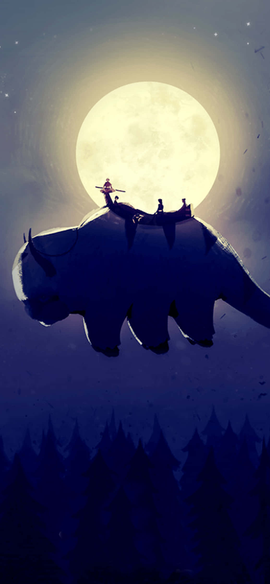 Appa Volando Entre las Nubes Fondos de pantalla