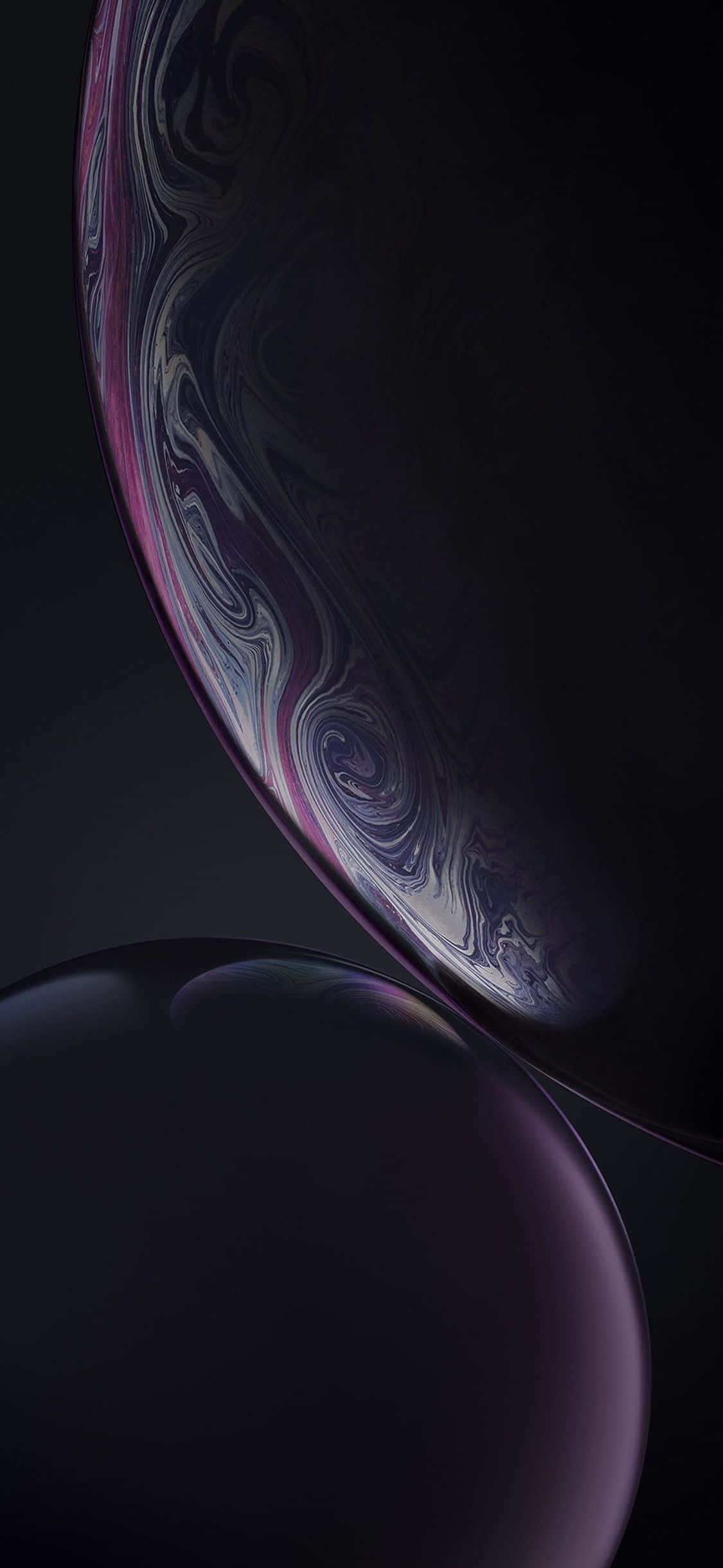 Apple iPhone XS Fondo Abstracto de Burbujas Fondos de pantalla