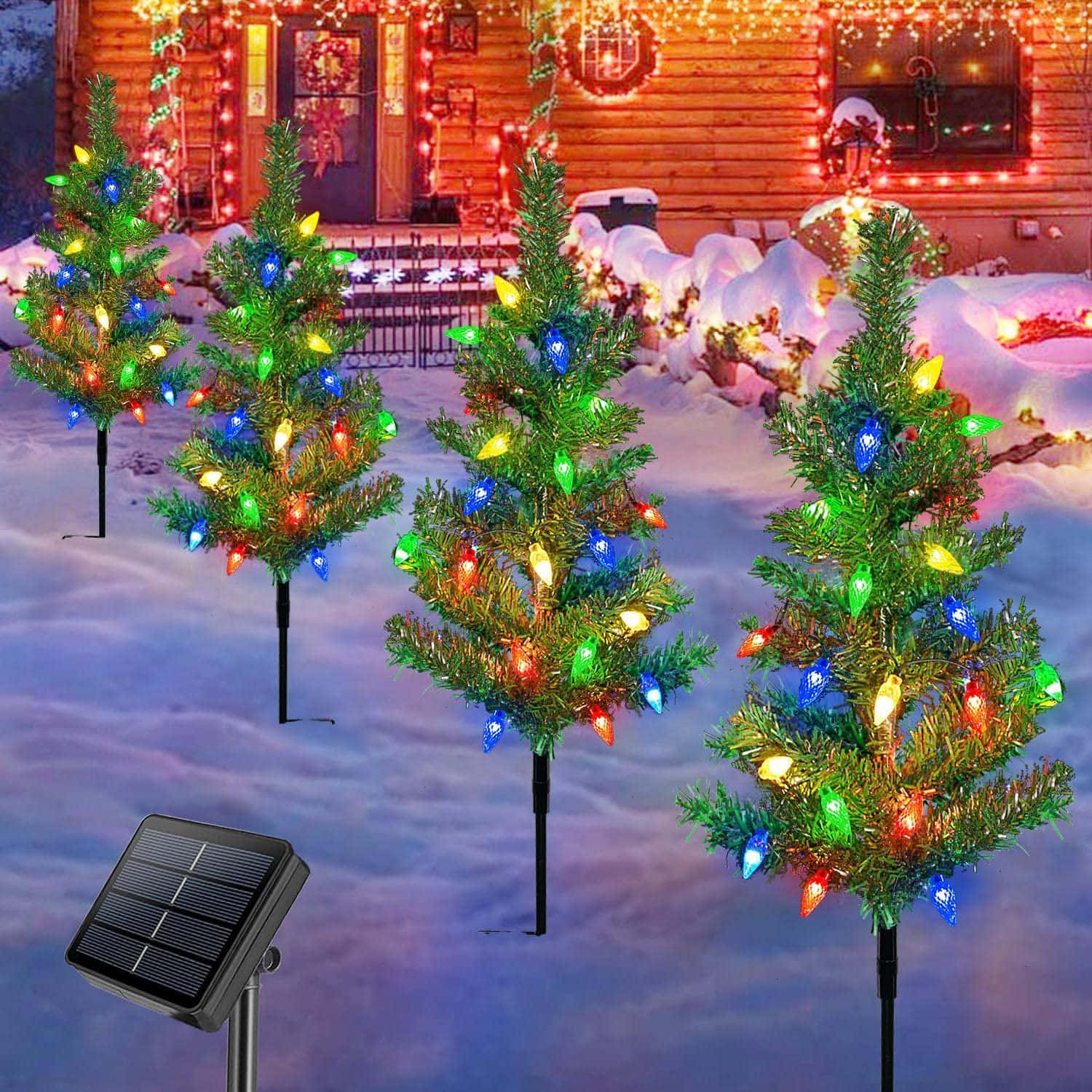 Árbol de Navidad Solar Fondos de pantalla