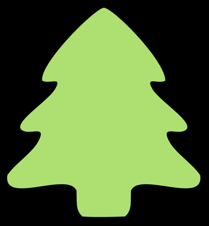 Árbol de Navidad verde simplificado gráfico Fondos de pantalla