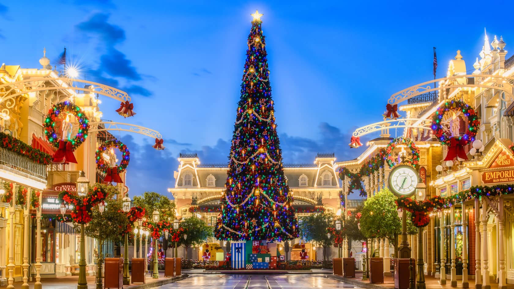 Árbol de Navidad de Disneyworld Fondos de pantalla