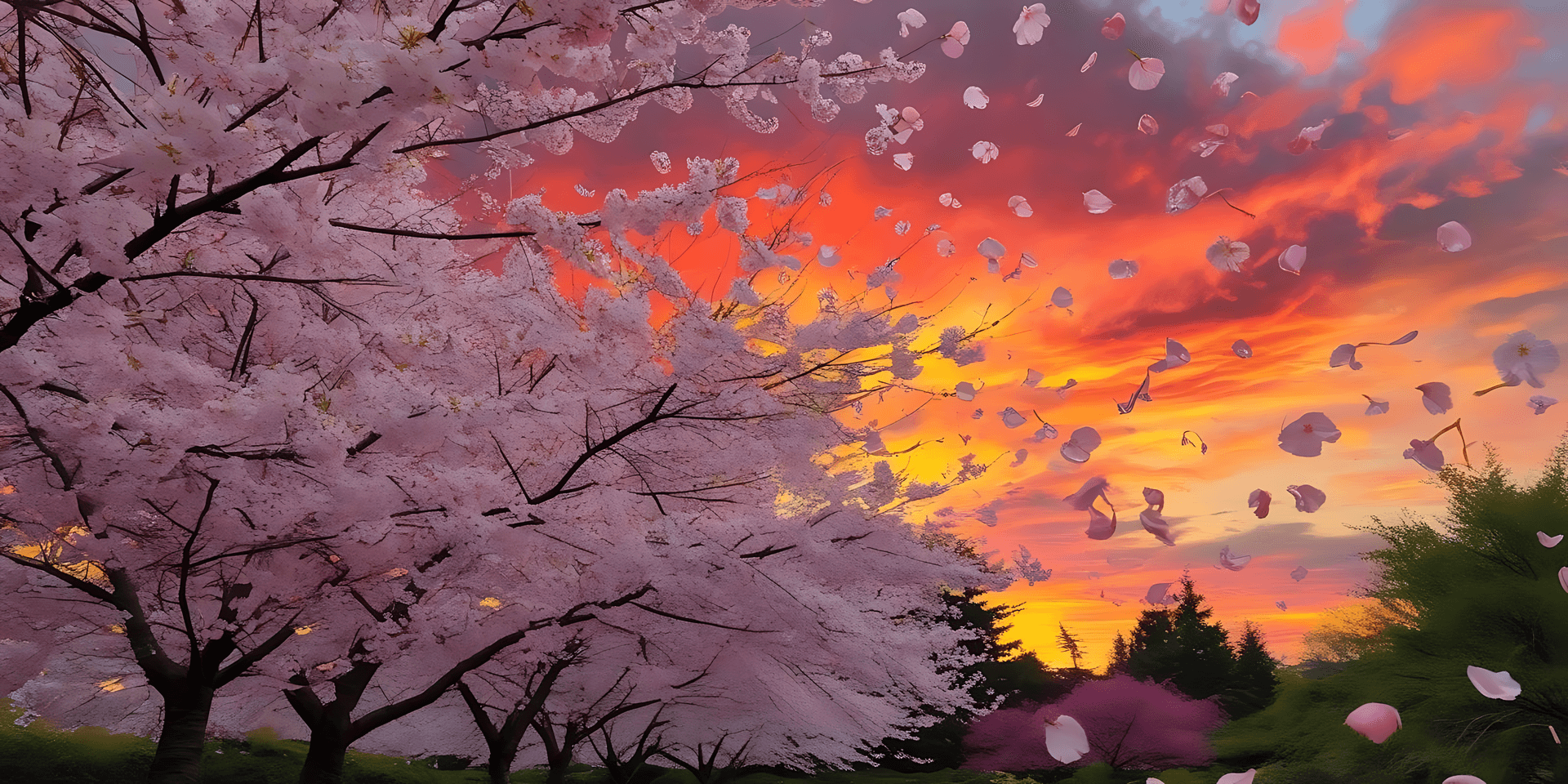 cerezo en flor,rosa,árboles,primavera,flores,parque,naturaleza,pétalos,florecimiento,belleza,floral,temporada,exterior,romántico,paisaje