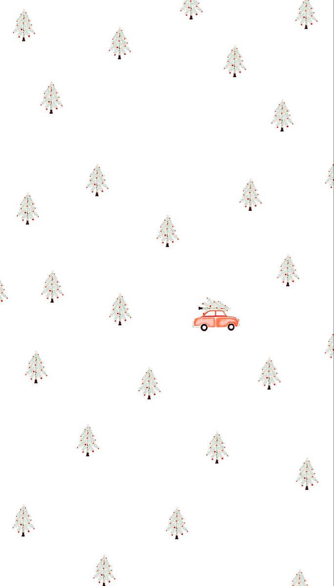 Árboles de Navidad simples y auto Fondos de pantalla