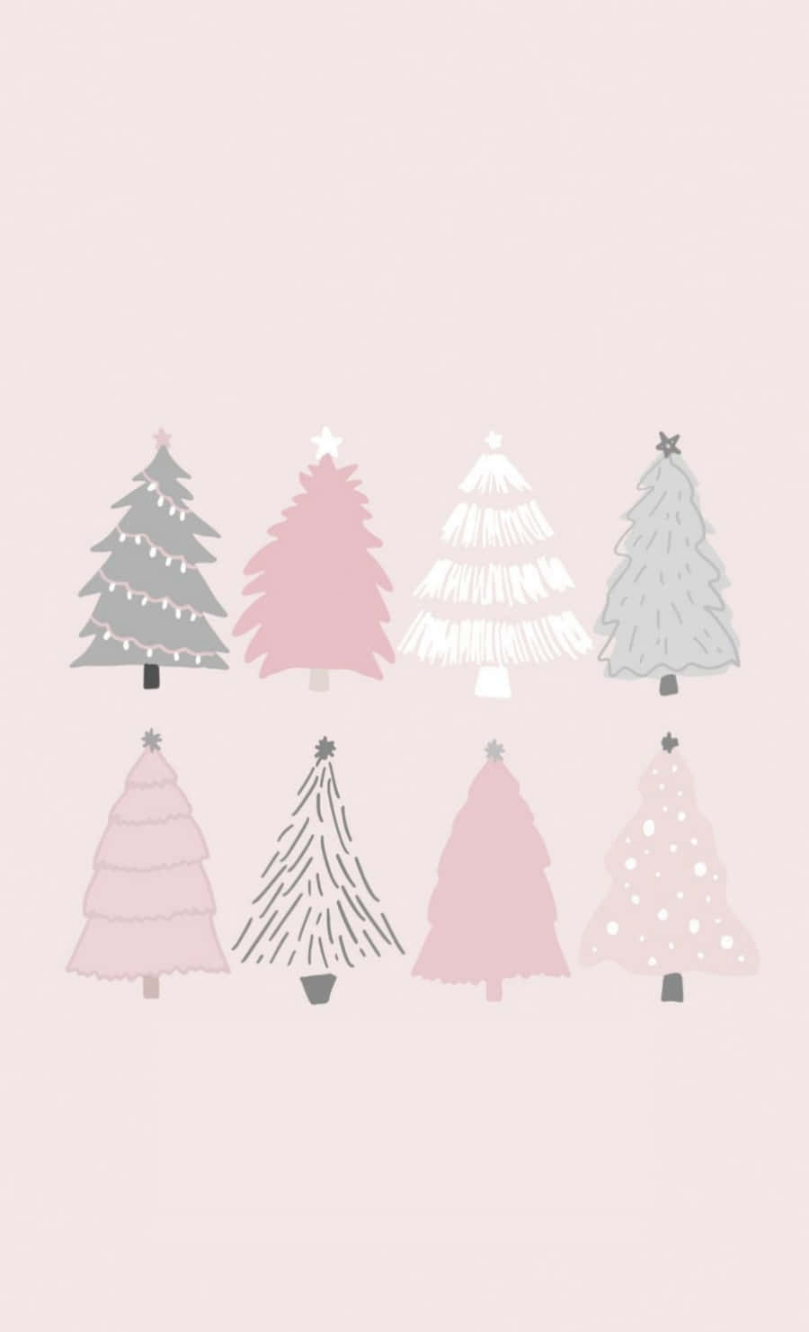 Árboles de Navidad coloridos de Tumblr Fondos de pantalla