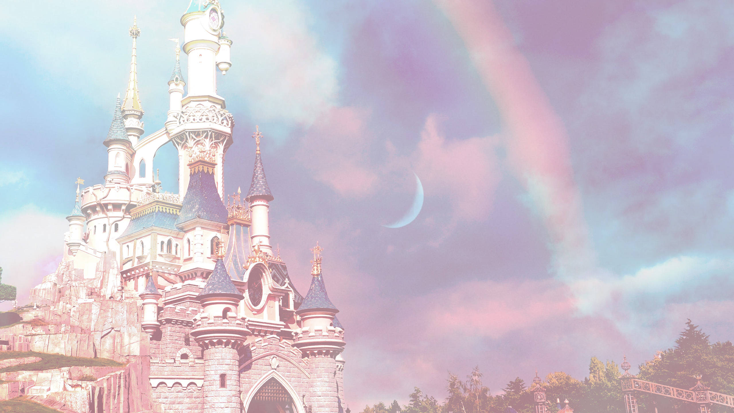 Arcoíris Disneylandia Fondos de pantalla