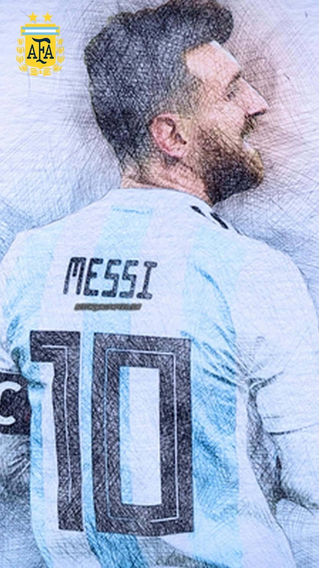 Argentina Número 10 Messi iPhone Fondos de pantalla