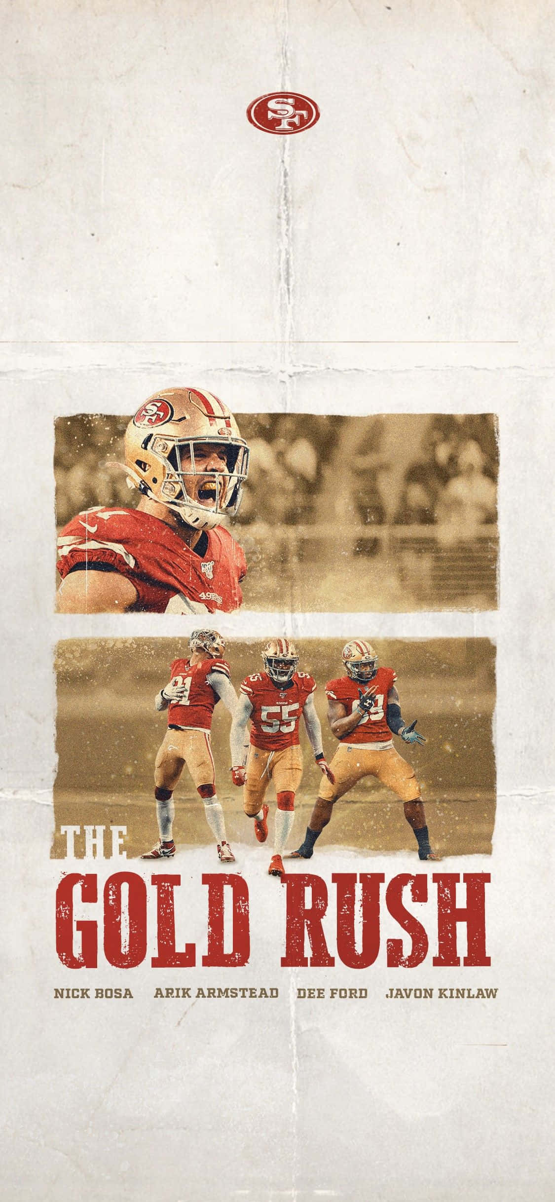 Arik Armstead en el Póster de Gold Rush Fondos de pantalla