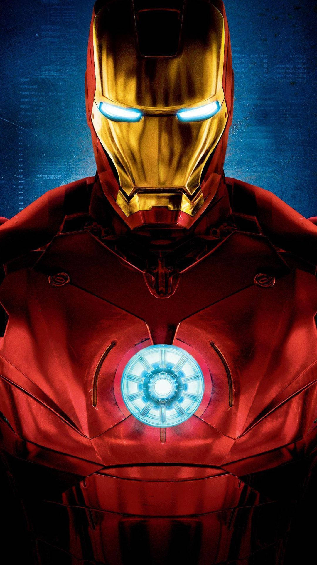 Fondo de pantalla de Iron Man con armadura roja
