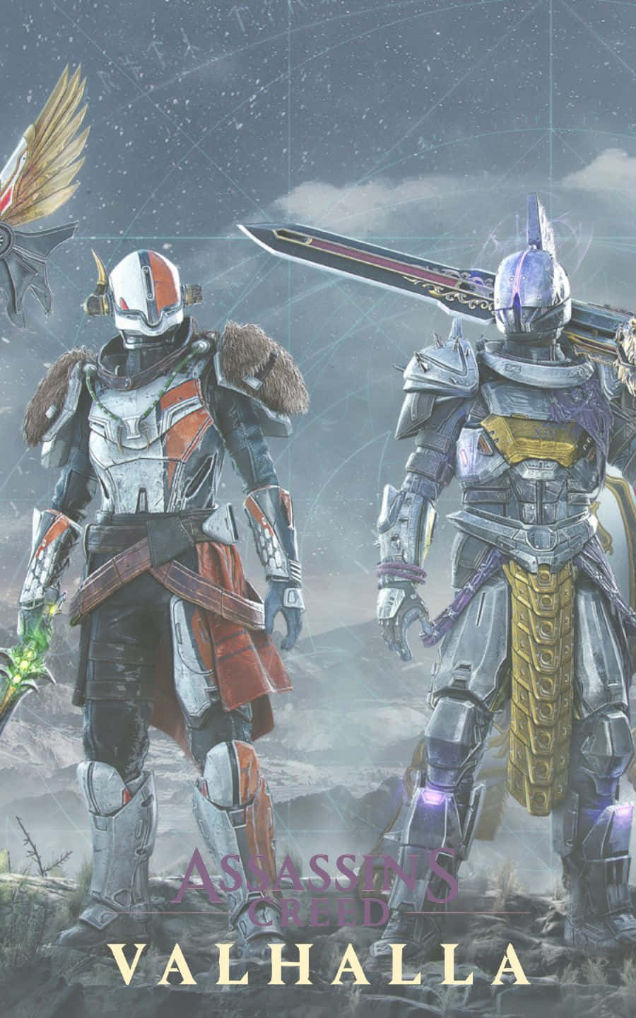 Armaduras de Destiny 2 - Fondo 1440p de Assassin's Creed Valhalla Fondos de pantalla