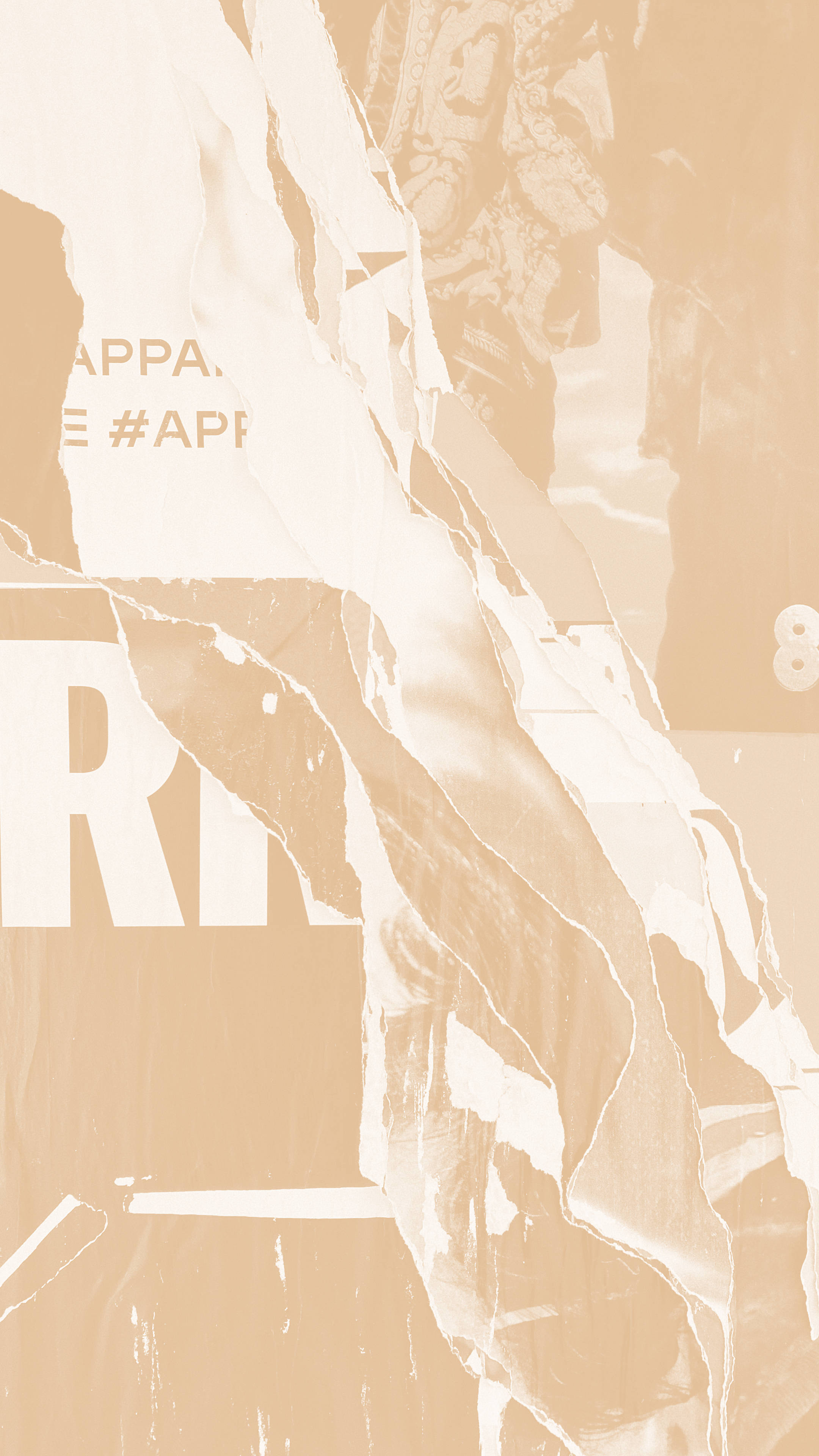 Arte abstracto estético crema Fondos de pantalla